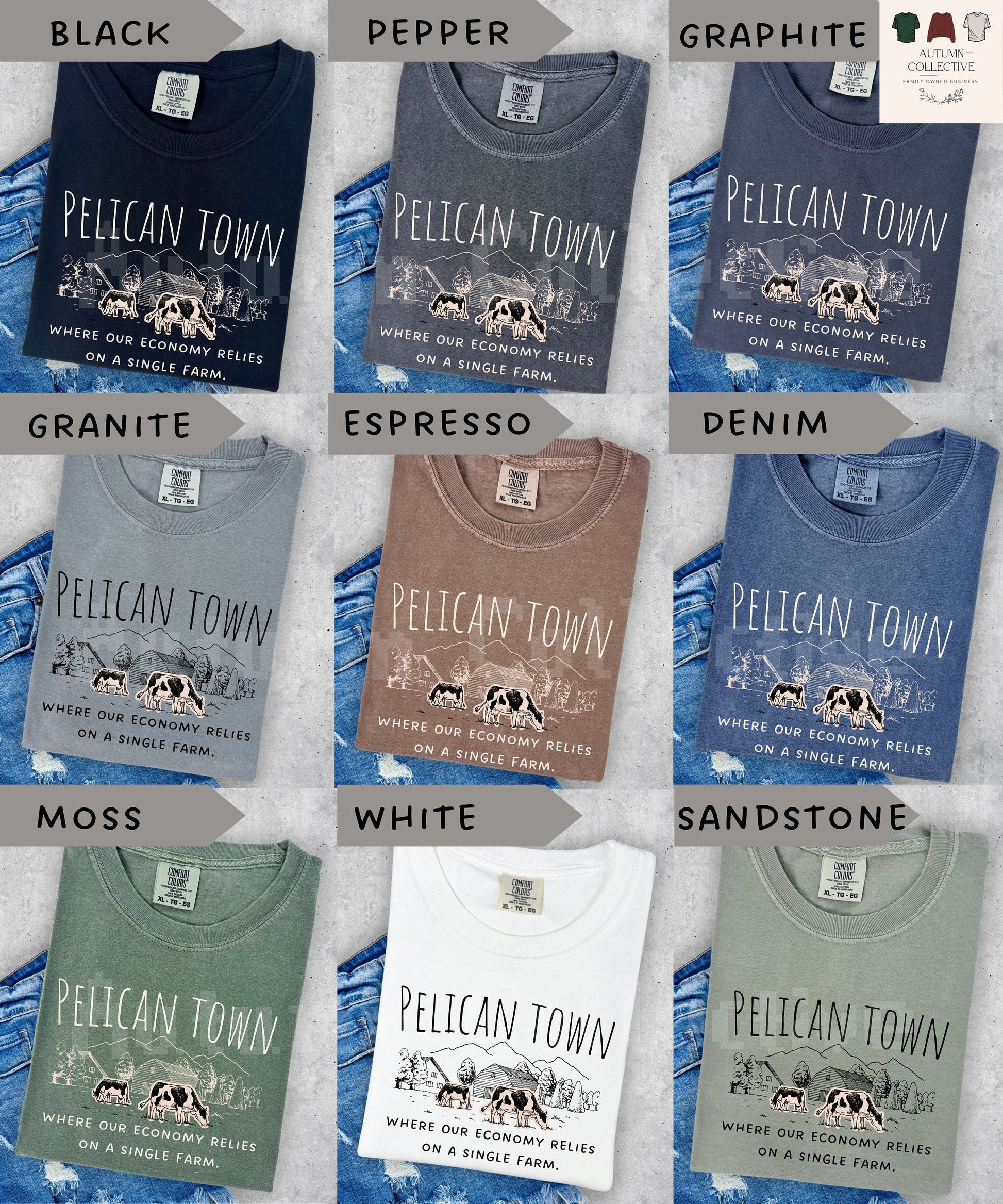 Comfort Colors Pelican Town Stardew Valley Shirt