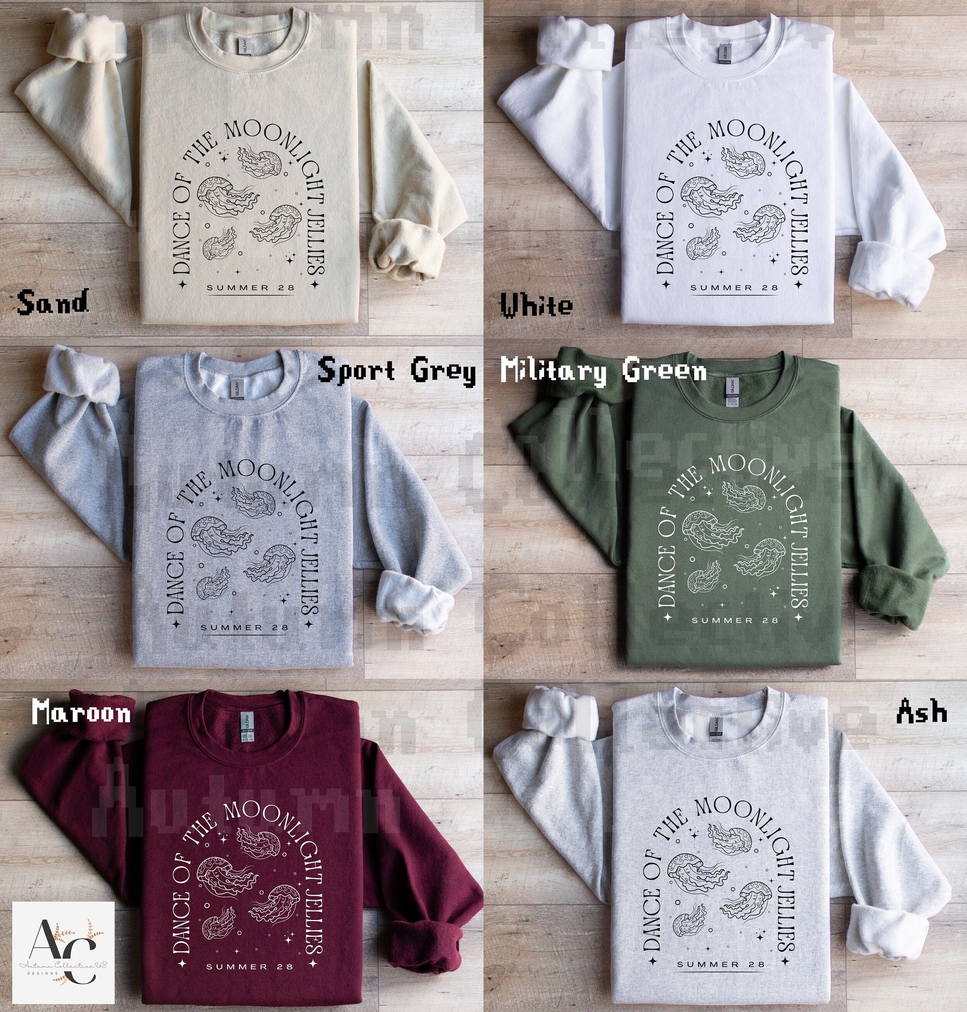 Dance of the moonlight jellies sweatshirt, summer 28