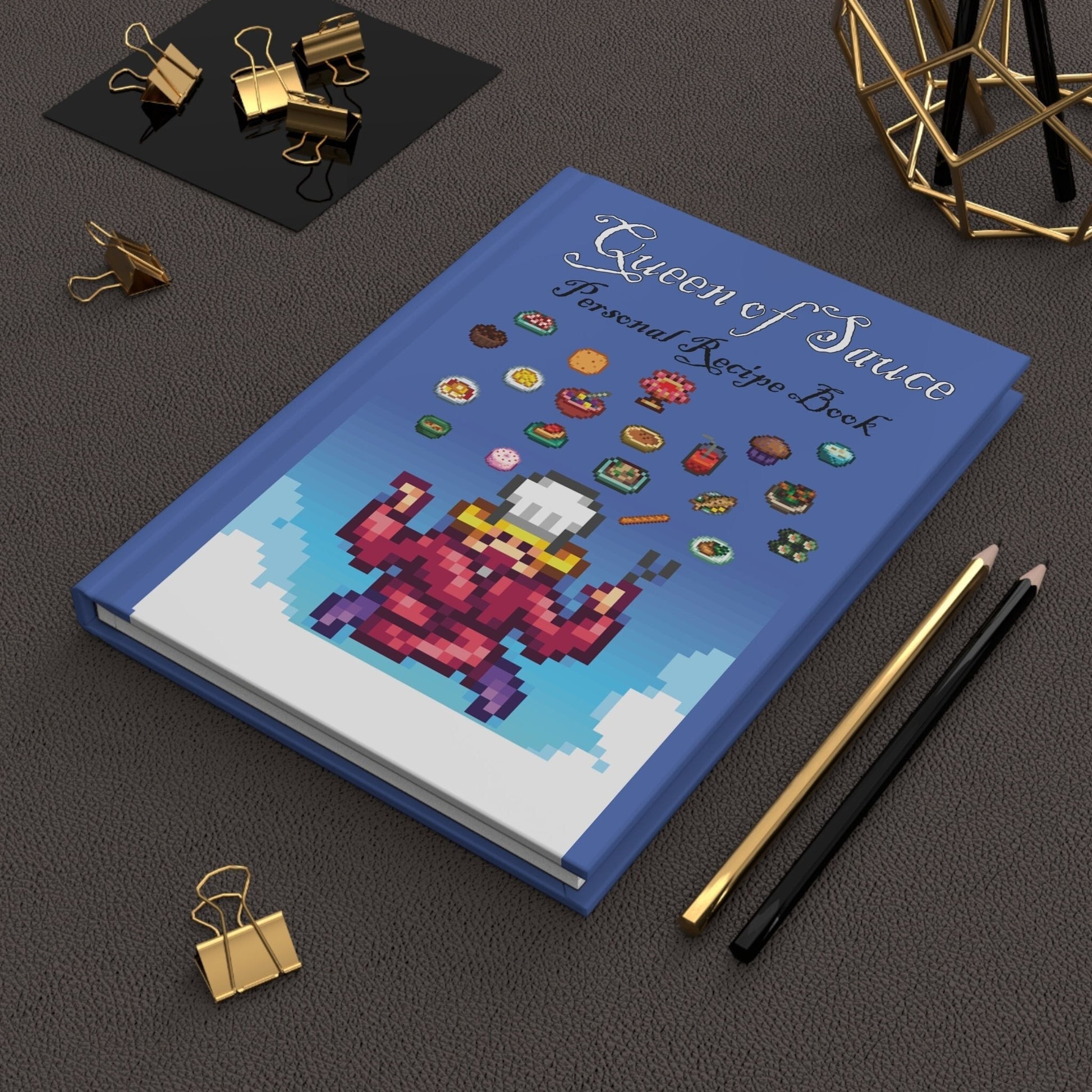 Stardew Valley Queen of Sauce Lined Journal
