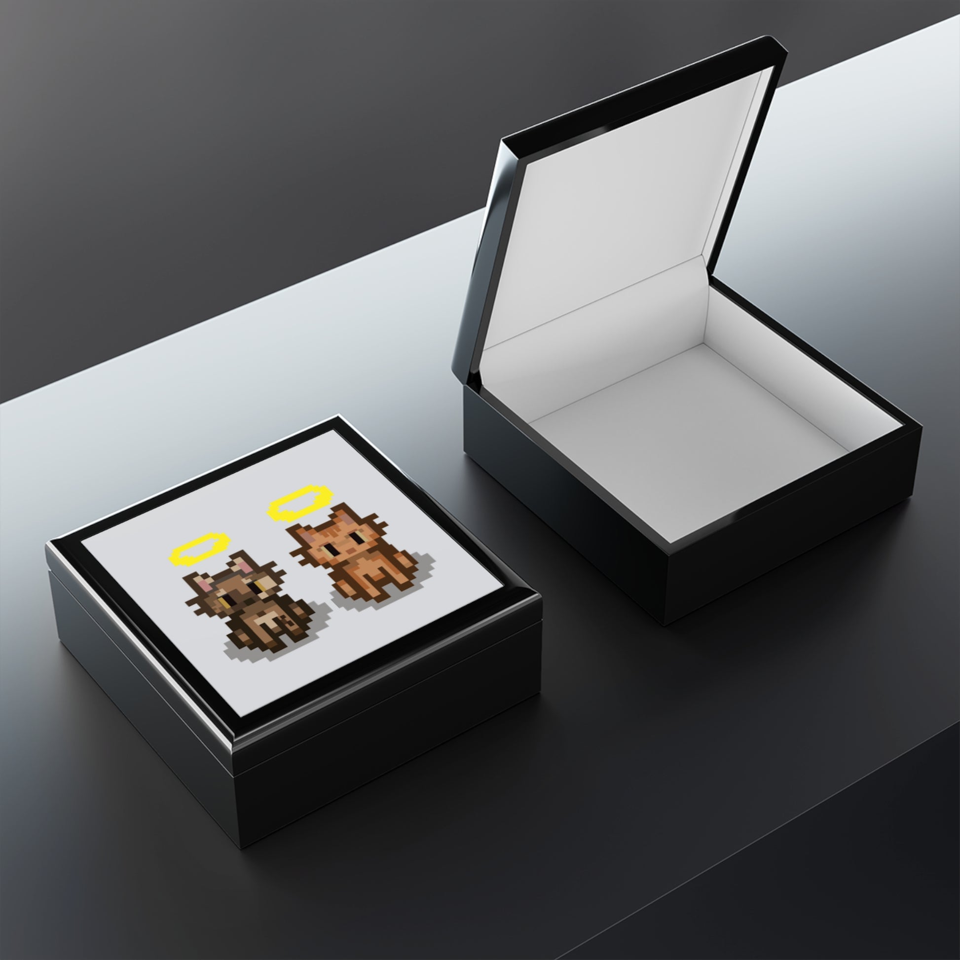 Custom Pet Name Tag & Fur Box