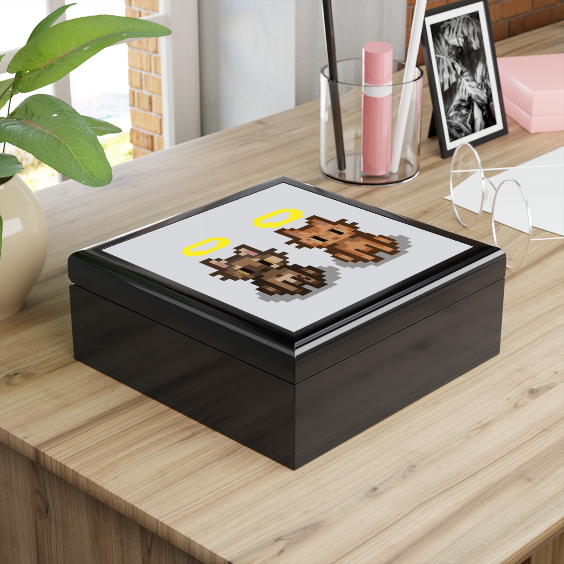 Custom Pet Name Tag & Fur Box
