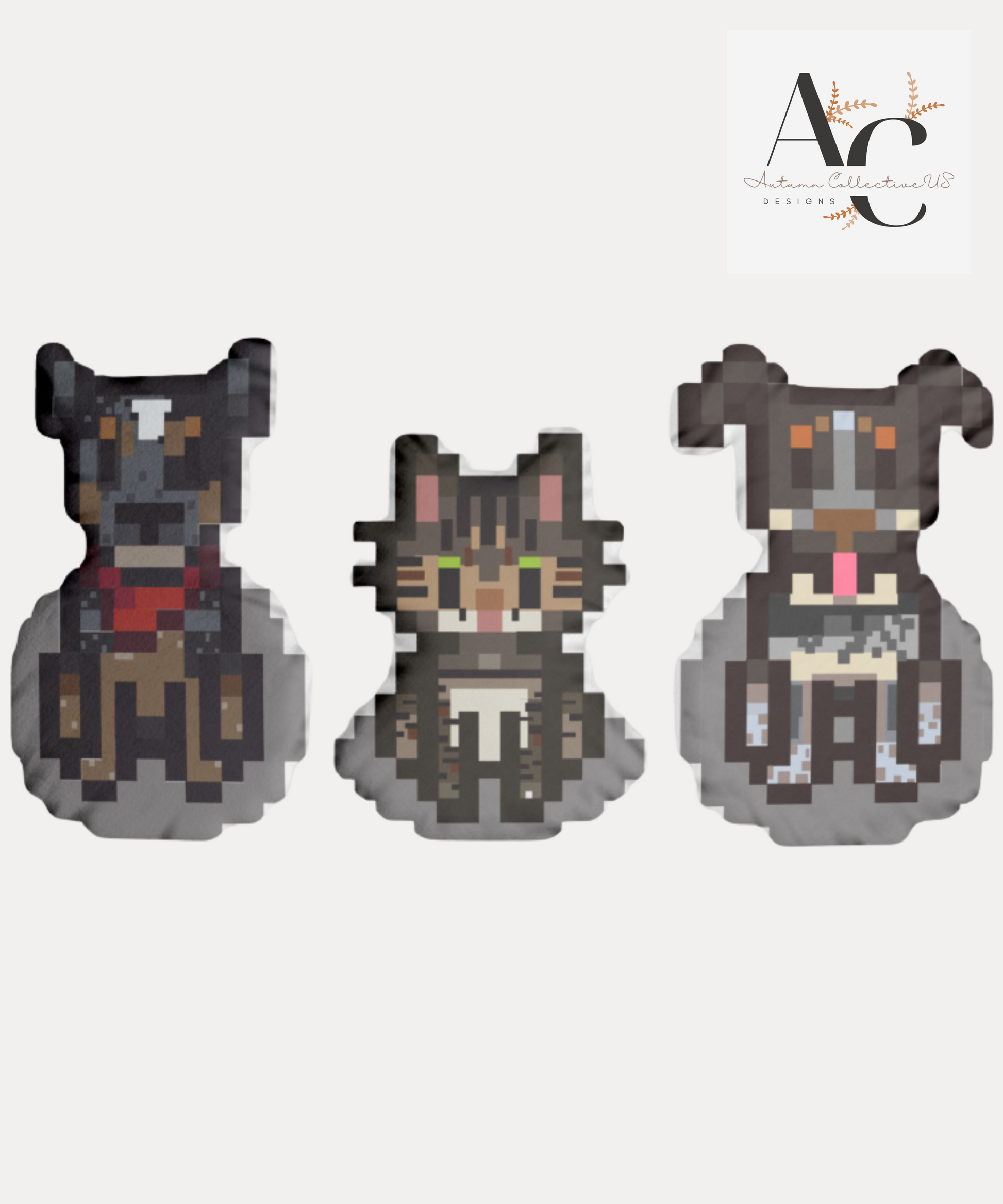 Custom Stardew Pet Shaped Pillows