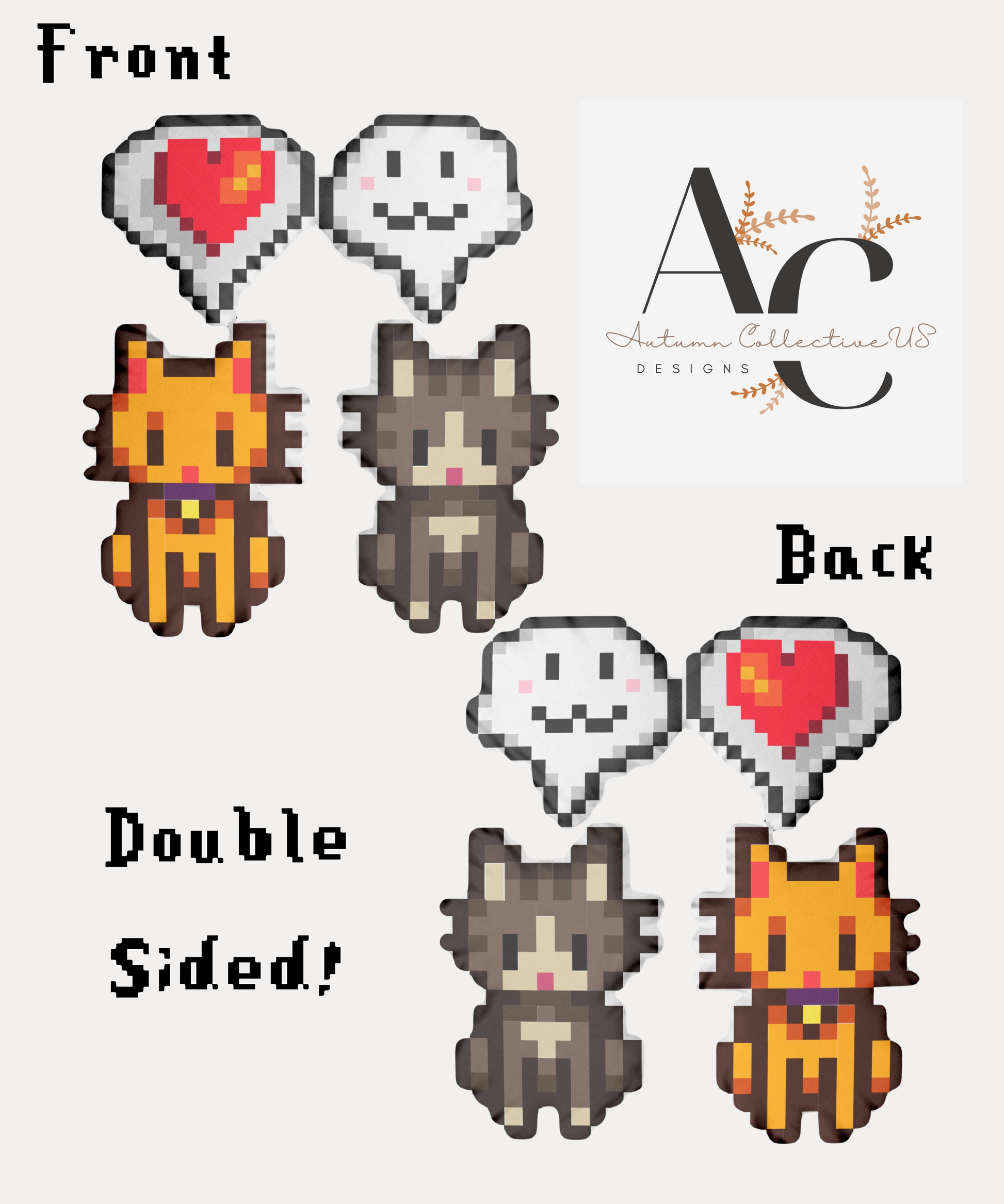 Custom Stardew Pet Shaped Pillows