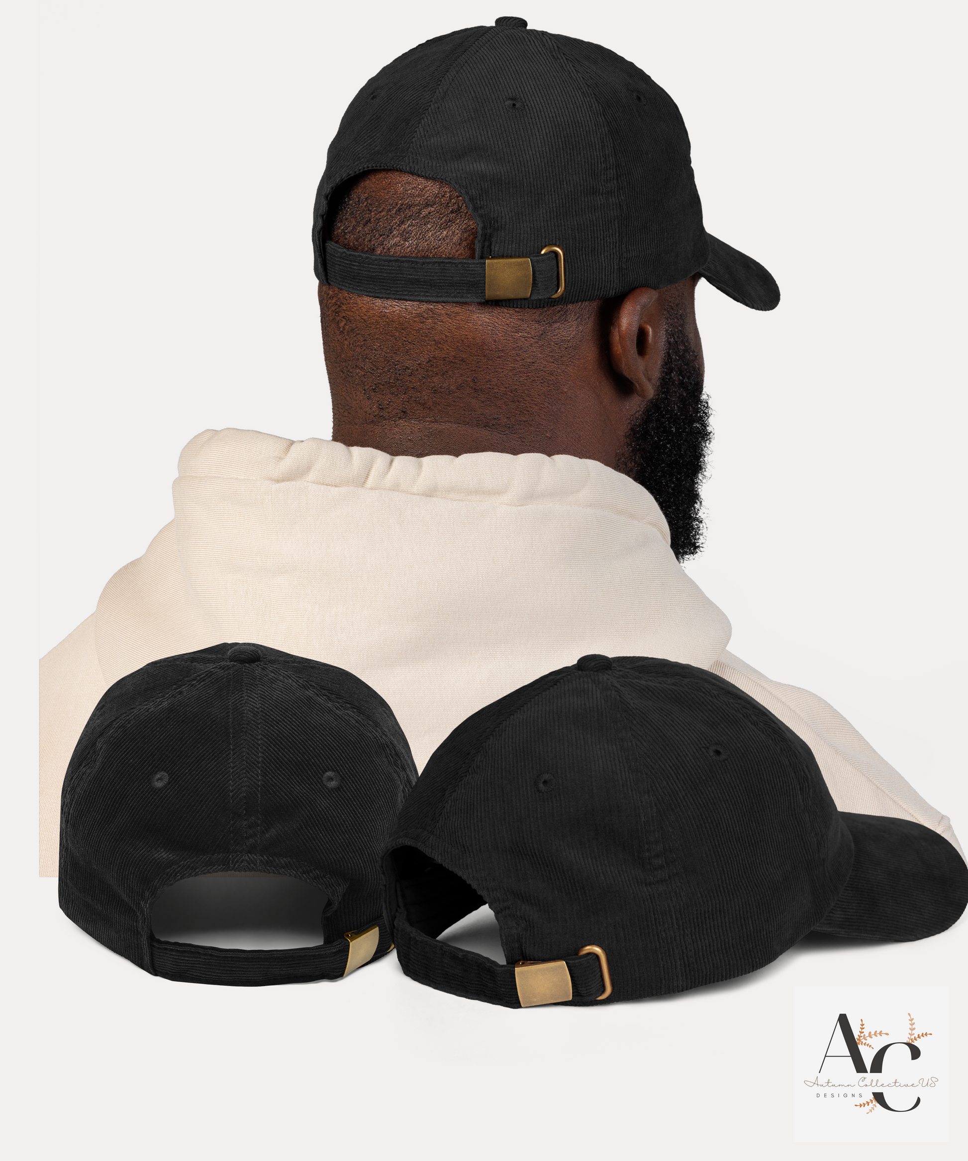 Embroidered I'm Starting to Feel Exhausted Corduroy Cap