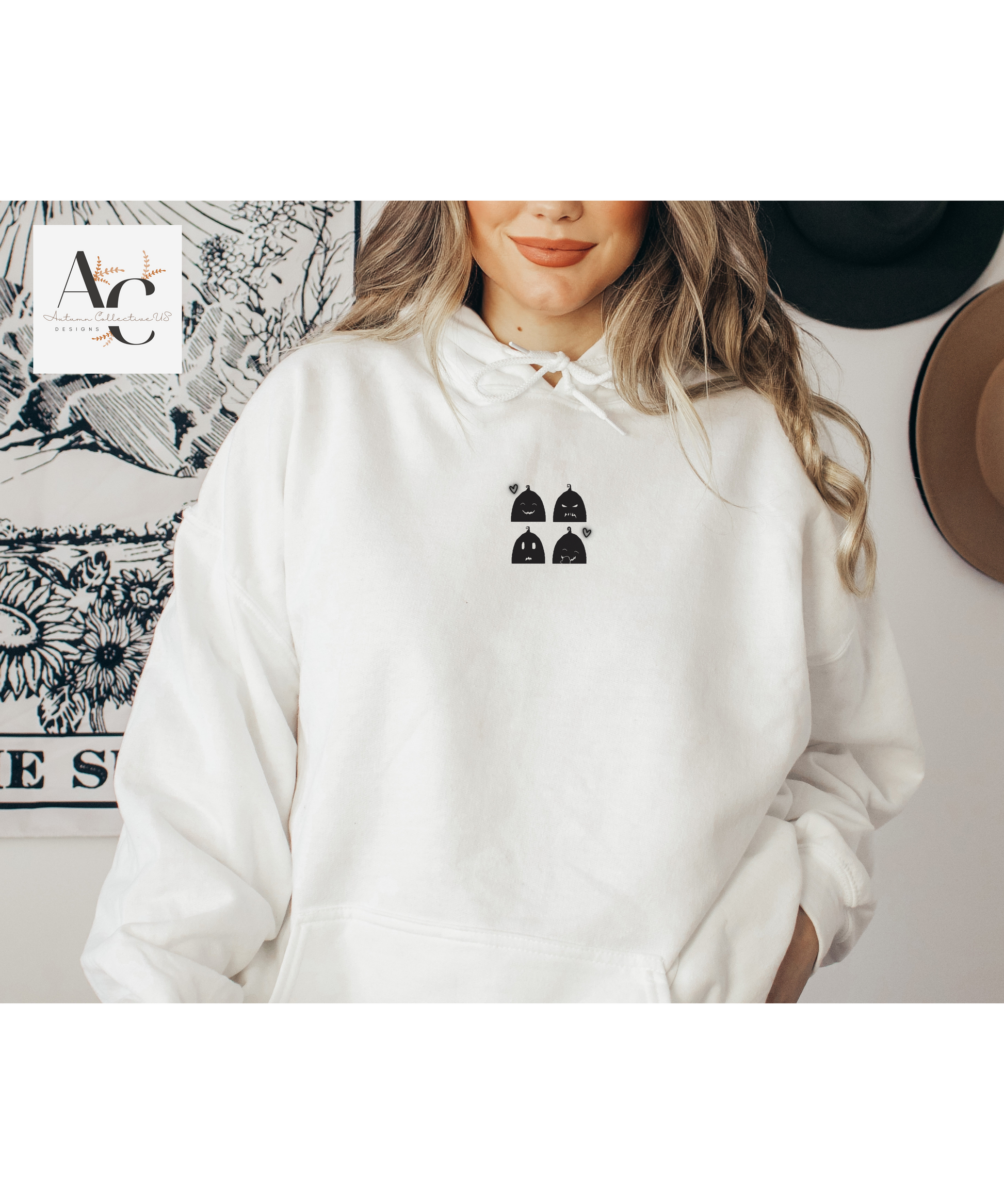 Embroidered Krobus Mood Hoodie