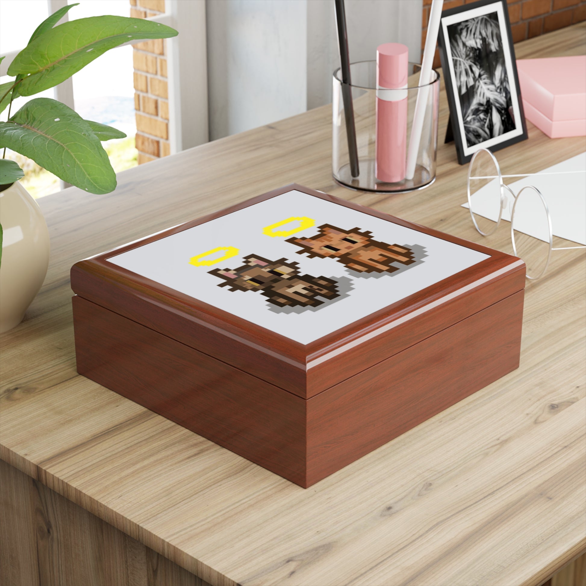 Custom Pet Name Tag & Fur Box