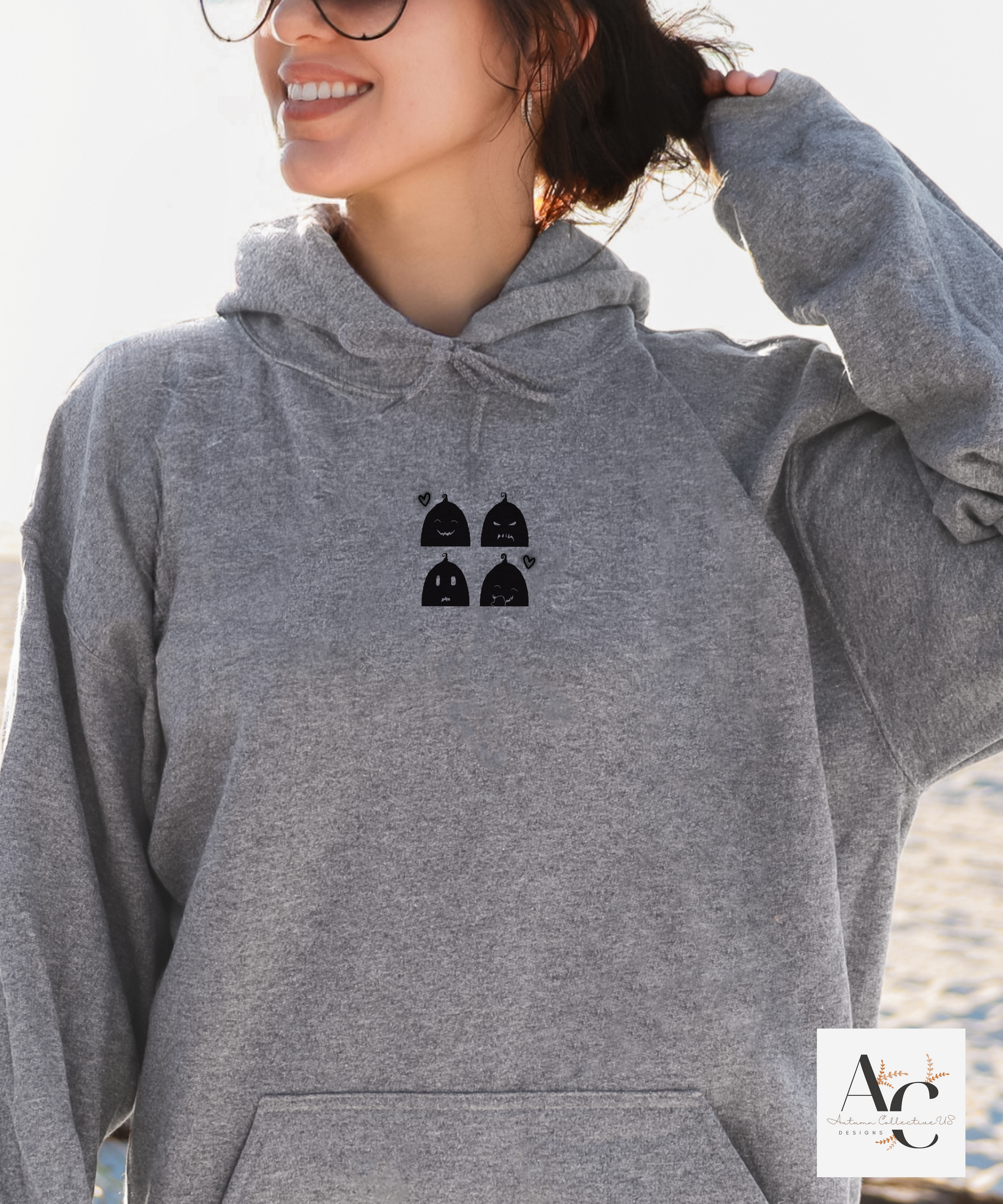 Embroidered Krobus Mood Hoodie
