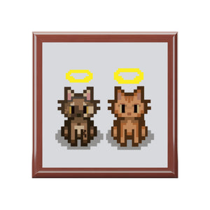 Custom Pet Name Tag & Fur Box
