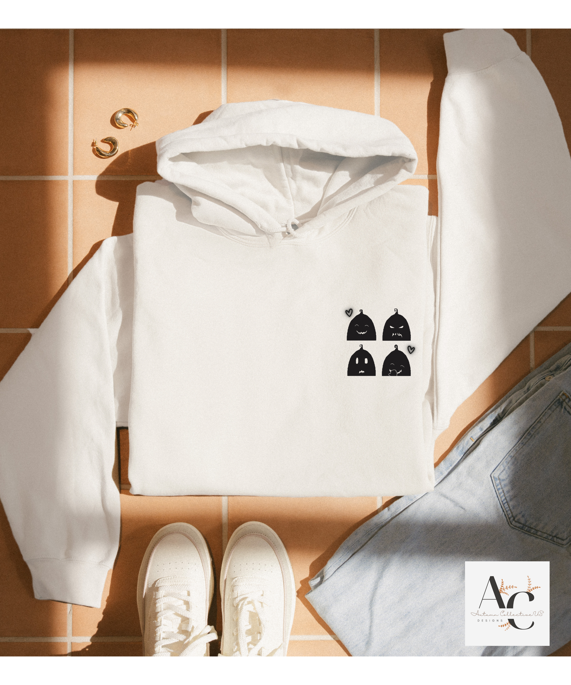 Embroidered Krobus Mood Hoodie