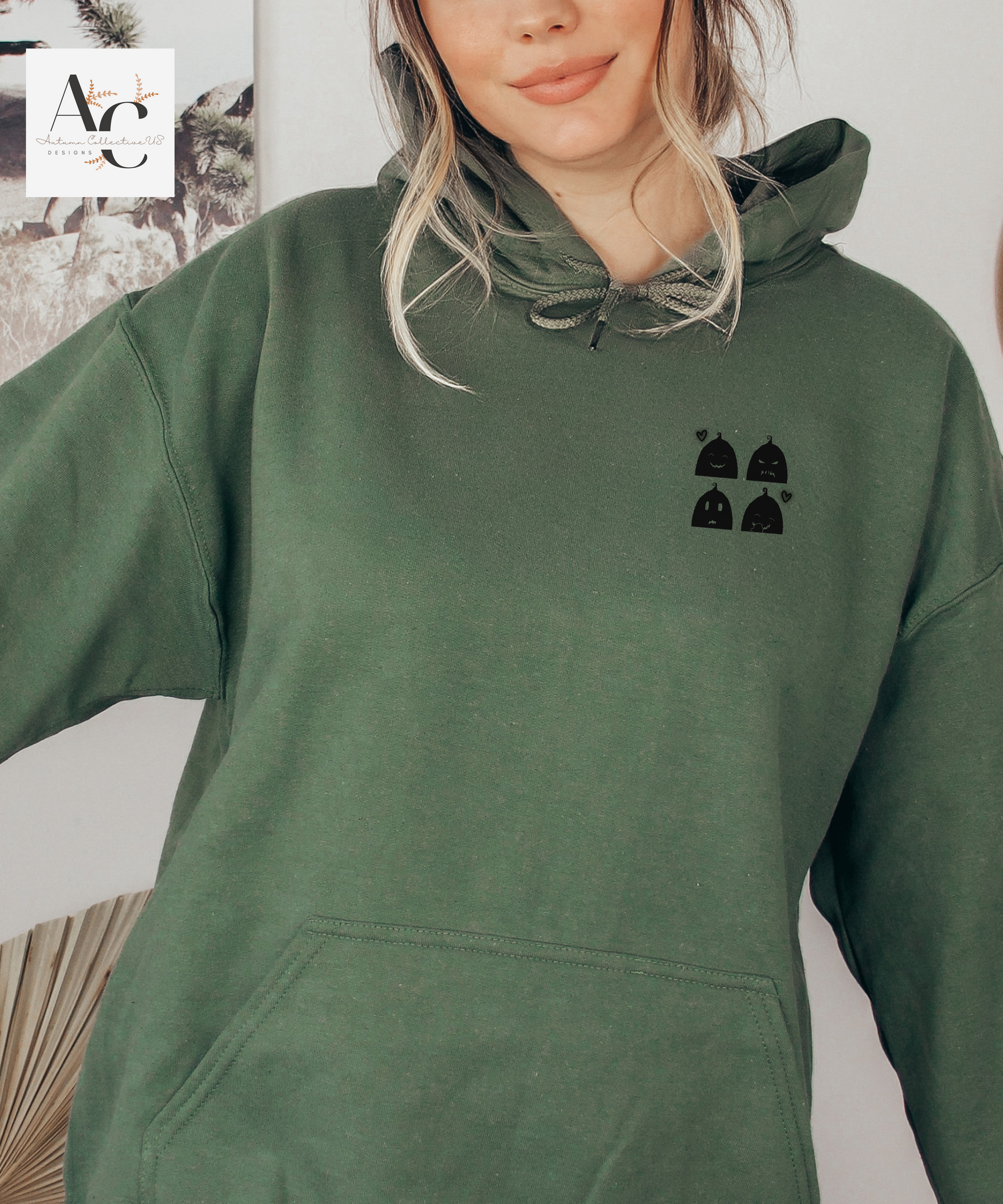 Embroidered Krobus Mood Hoodie