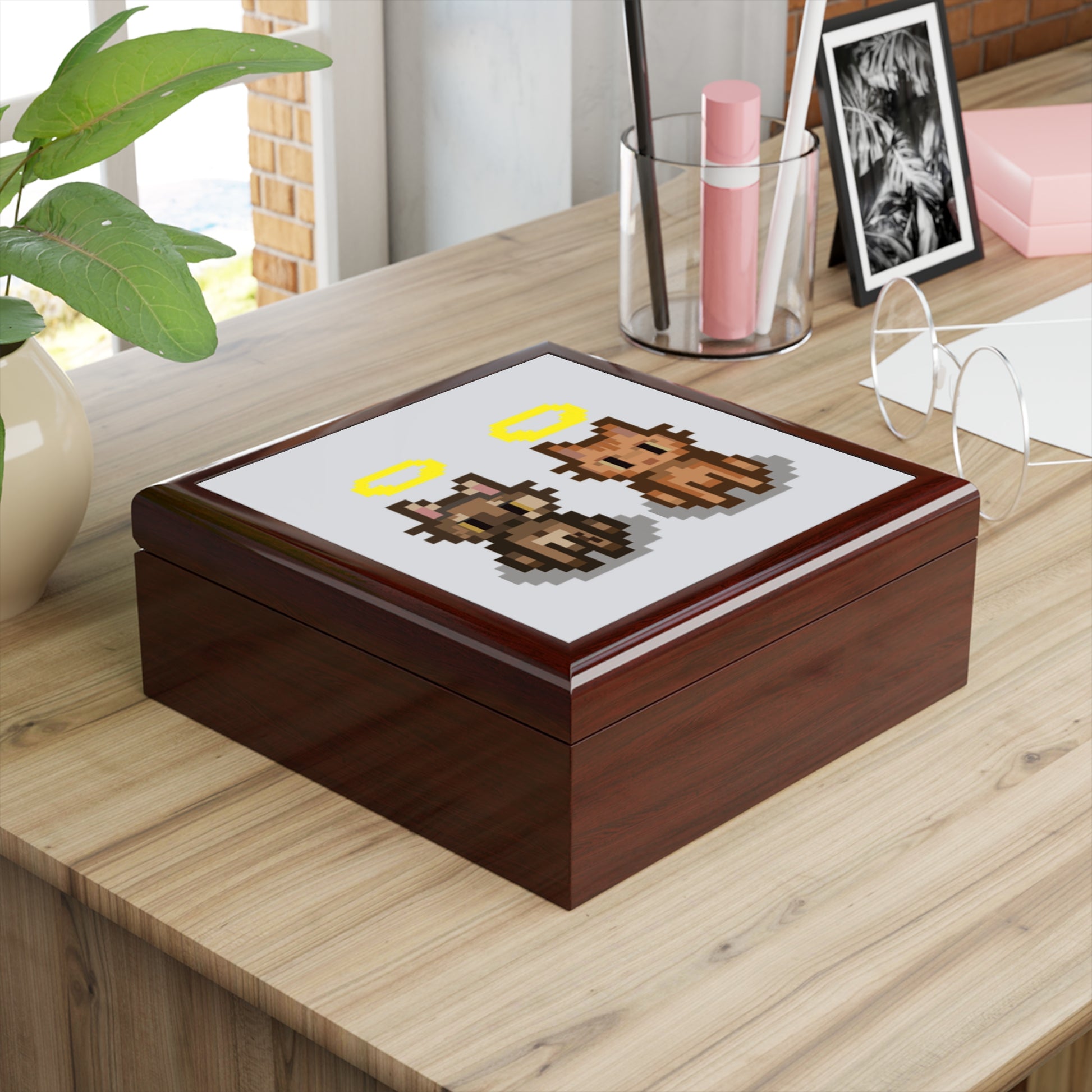 Custom Pet Name Tag & Fur Box