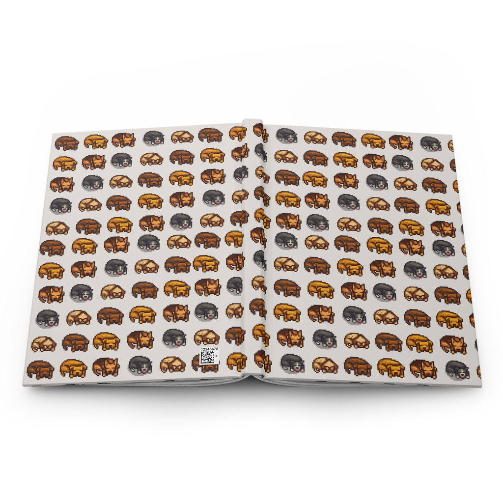 Stardew Valley Sleeping Dog Lined Journal