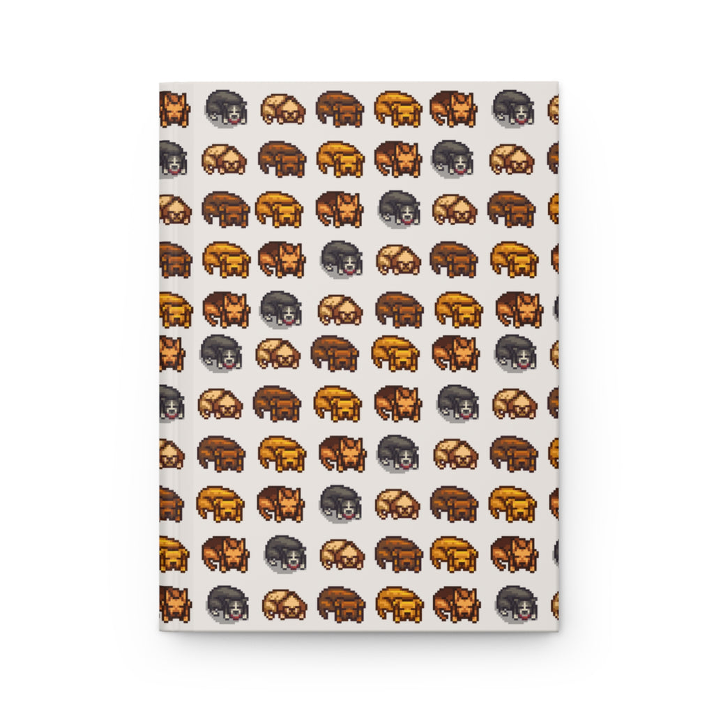 Stardew Valley Sleeping Dog Lined Journal