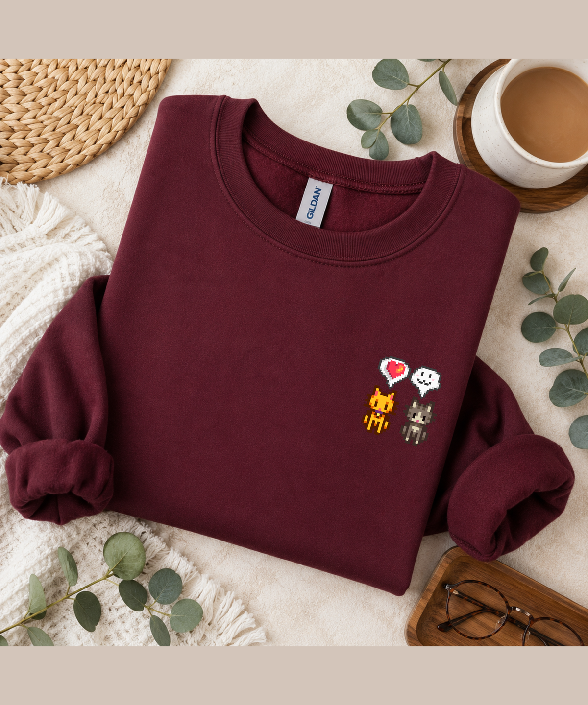 Etsy's Pick Cat Stardew Valley Sweatshirt - Custom Pets!