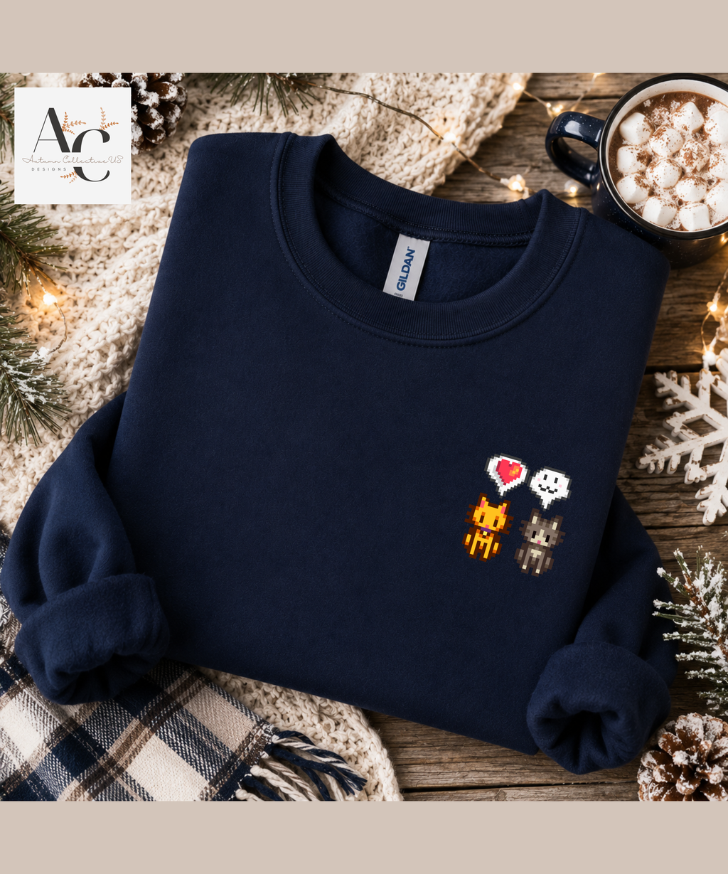 Etsy's Pick Cat Stardew Valley Sweatshirt - Custom Pets!