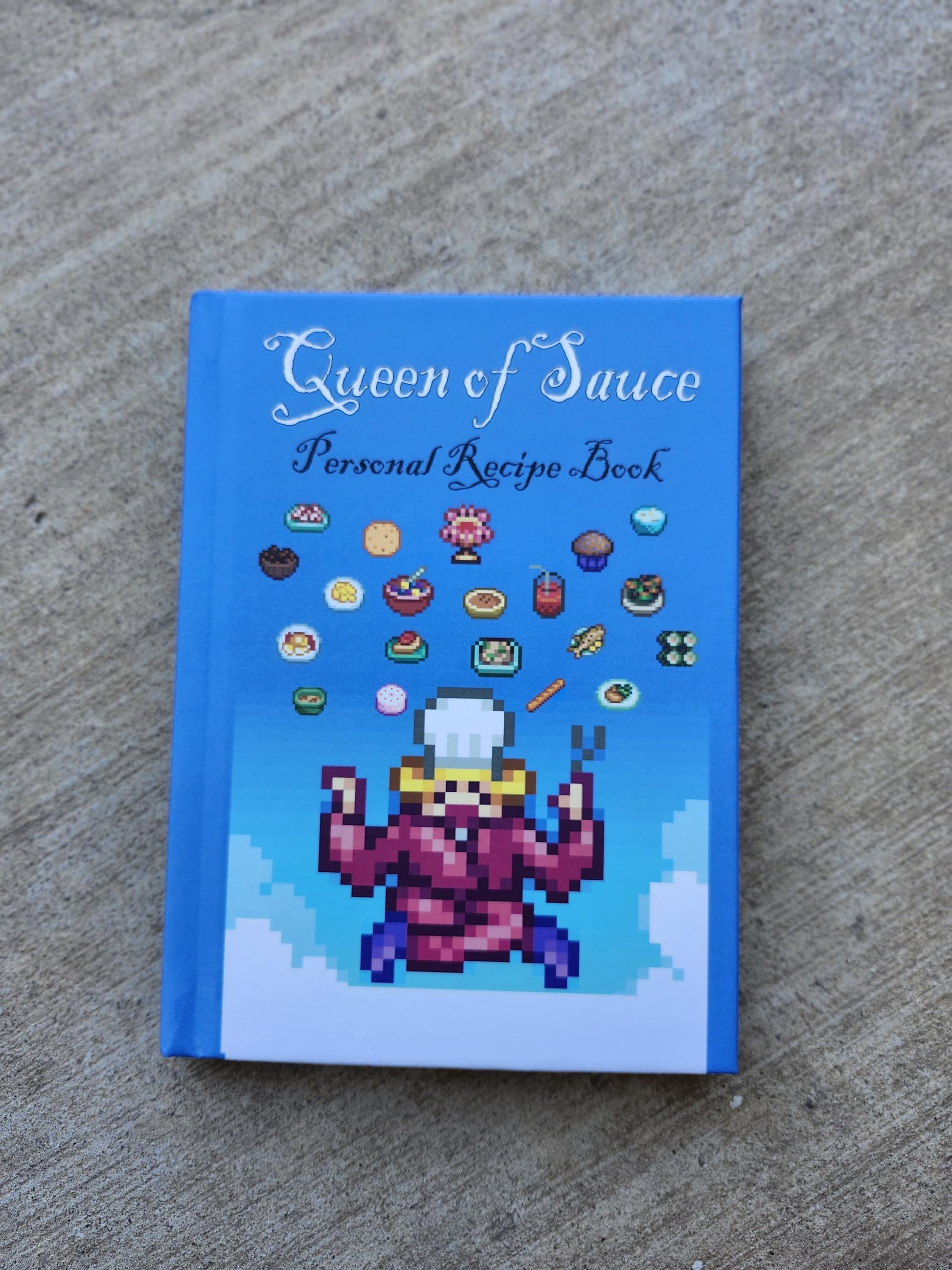 Stardew Valley Queen of Sauce Lined Journal