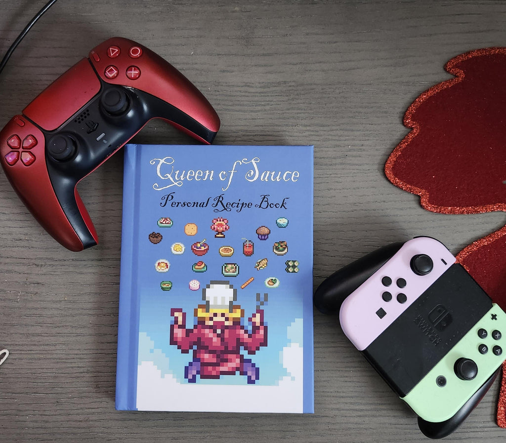 Stardew Valley Queen of Sauce Lined Journal