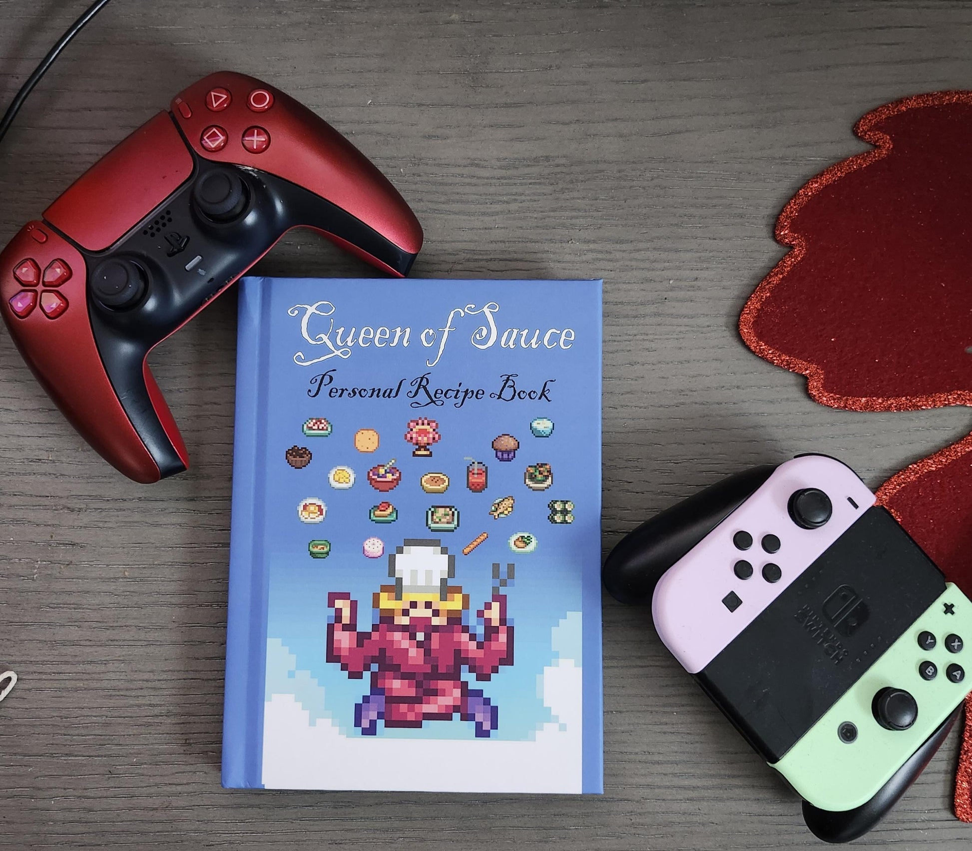 Stardew Valley Queen of Sauce Lined Journal