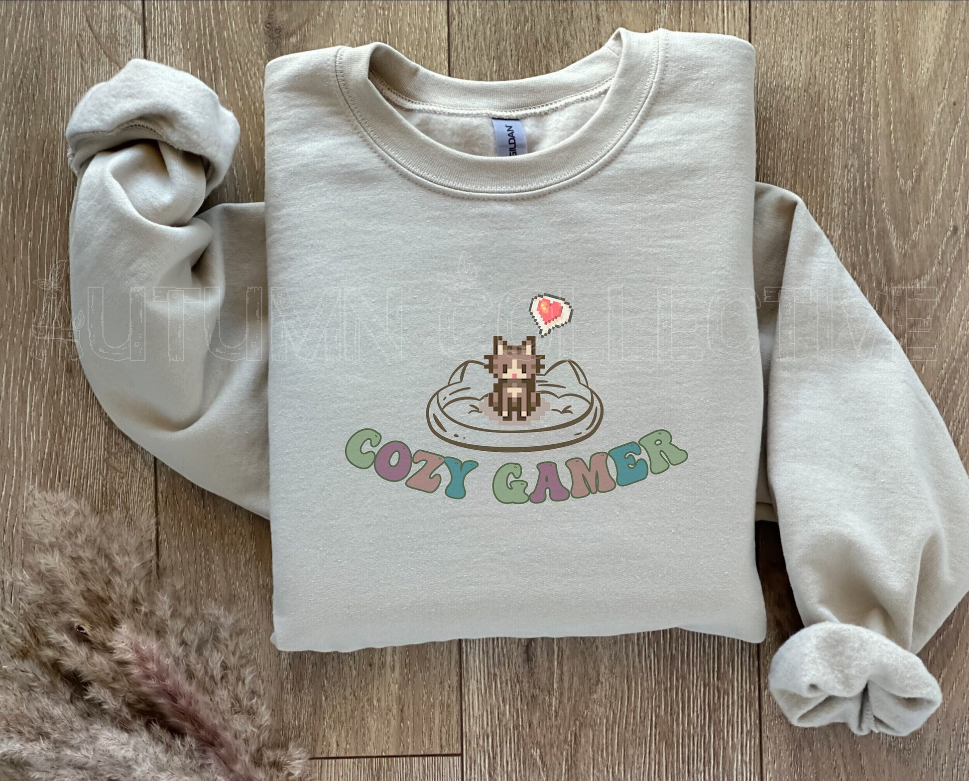 Cozy Gamer Stardew Valley Sweatshirt, Gift for Him and Her, Crossing, Animal, Moon, Harvest, Gamer Girl, Farming Simulator, Indie Farming