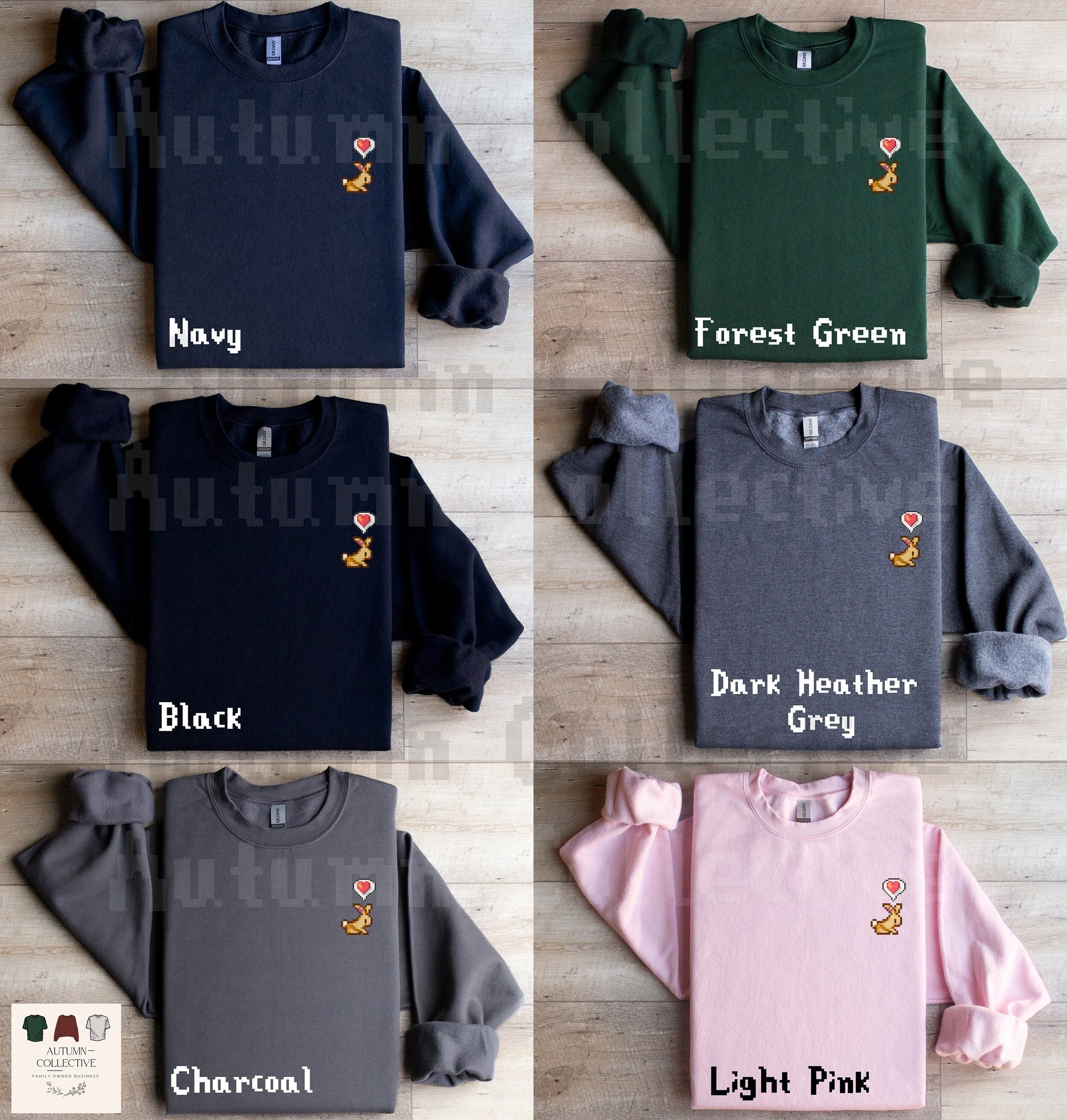 Bunny Stardew Valley Sweatshirt, Gift for Him or Her, Video Game Art, Pixel, Animal lover, Cozy Gamer, Gaming Shirt, Easter, Cozy Gamer, Hat
