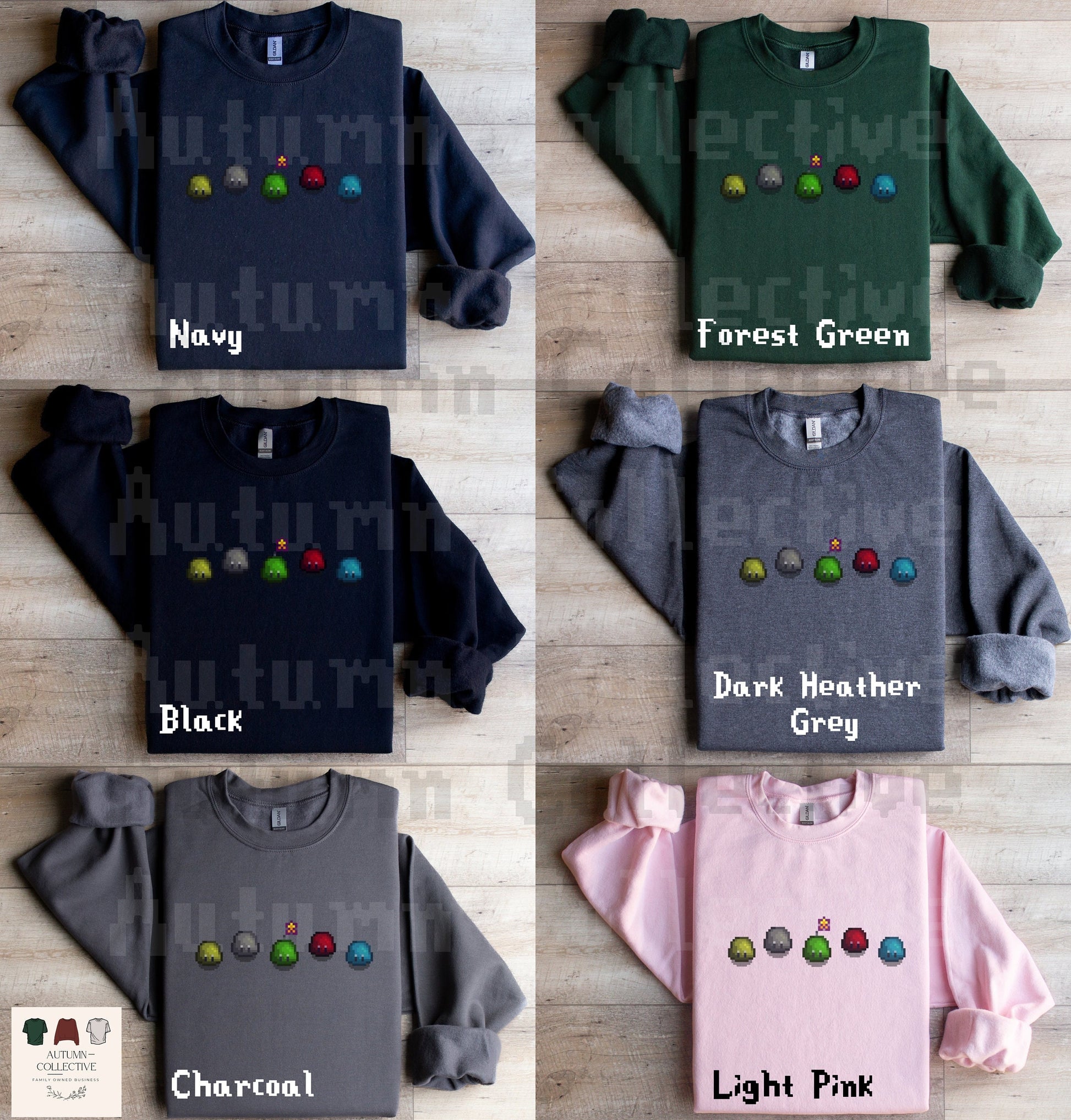 Slime Stardew Valley Sweatshirt, Gift for Him and Her, Video Game Art, Indie Game Tshirt, Cozy Gamer, Gaming Merch, Gift for Gamer, 8Bit Art