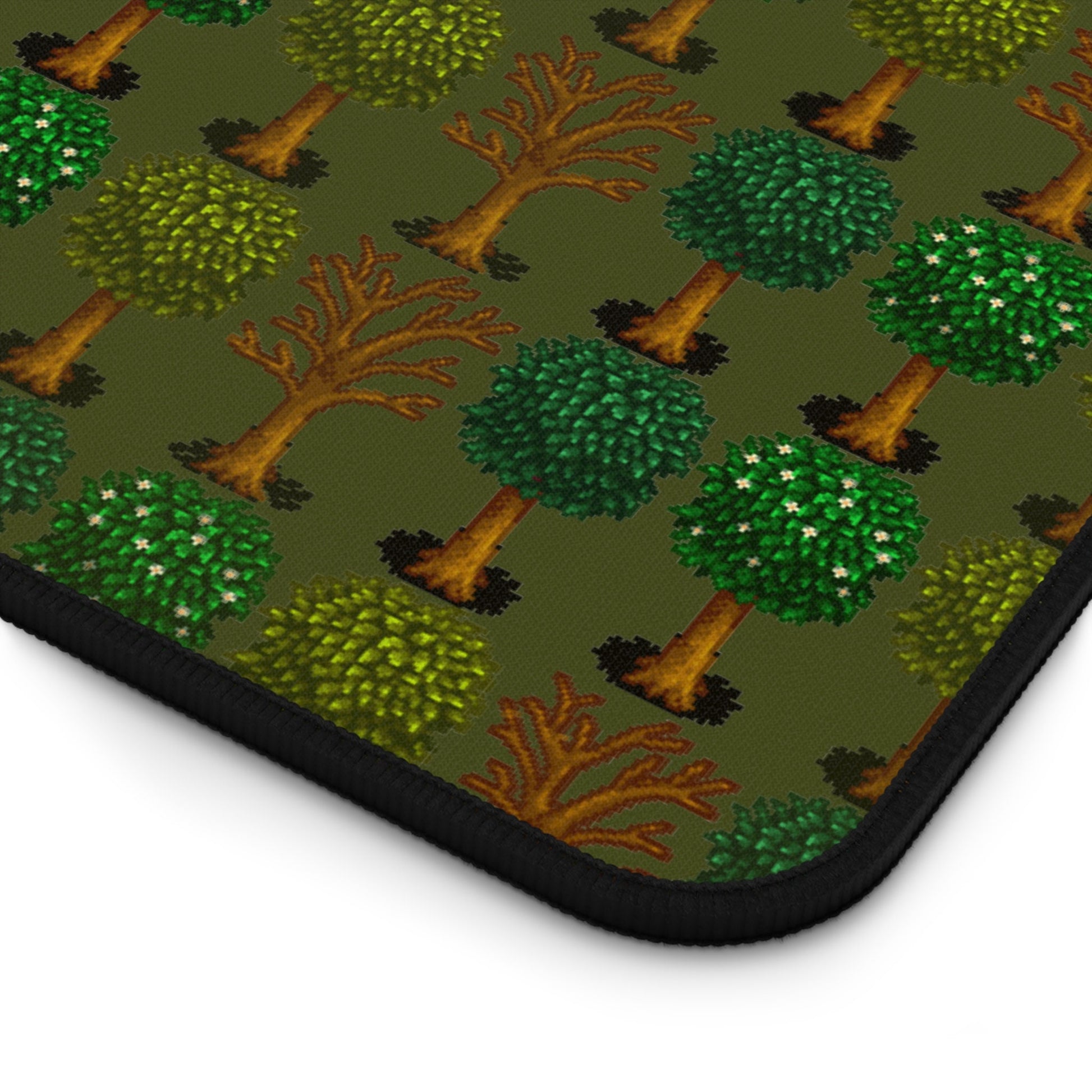 Stardew Valley Tree Mouse Pad XL, Gaming Desk Mat, Gift for Him and Her, Cozy Gamer Decor, Custom Pixel Game, 8bit, Art Merch, Fall Trees