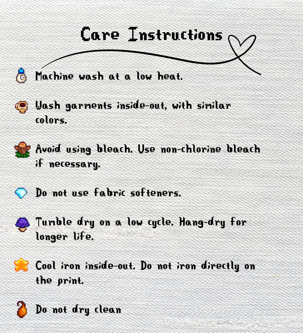 Care Instructions