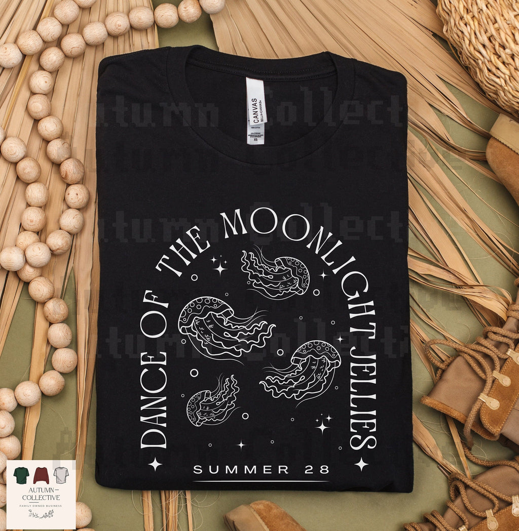 Dance of the Moonlight Jellies Stardew Valley TShirt, Gamer Gift, Farming Game, Cozy Tshirt, Summer Festival Tee, Gift for Her, Pelican Town