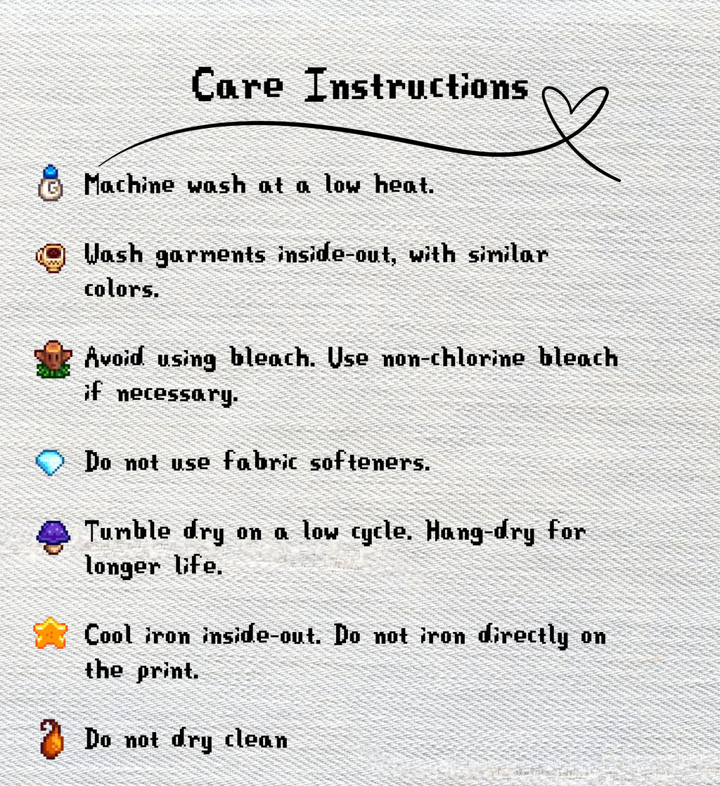 Dance of the moonlight jellies sweatshirt, summer 28
care instructions