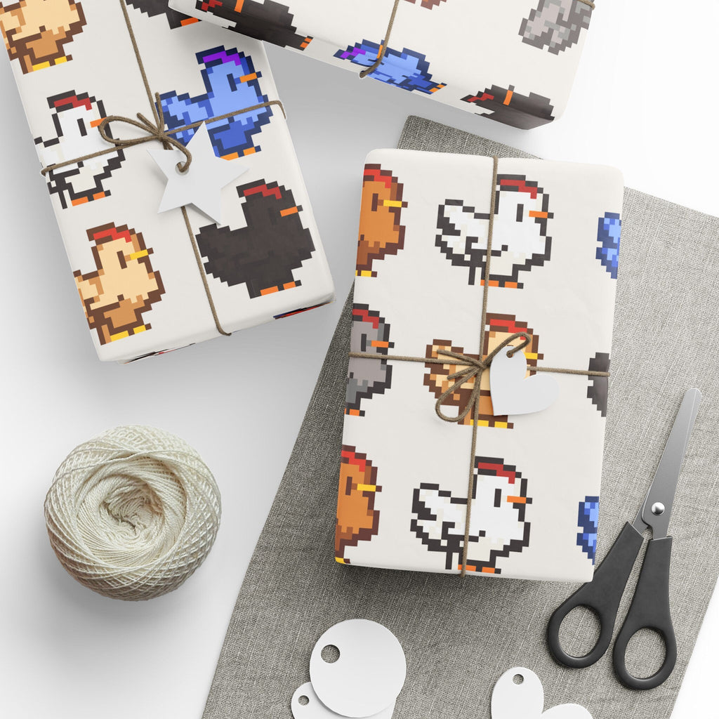 Stardew Valley Chicken Wrapping paper