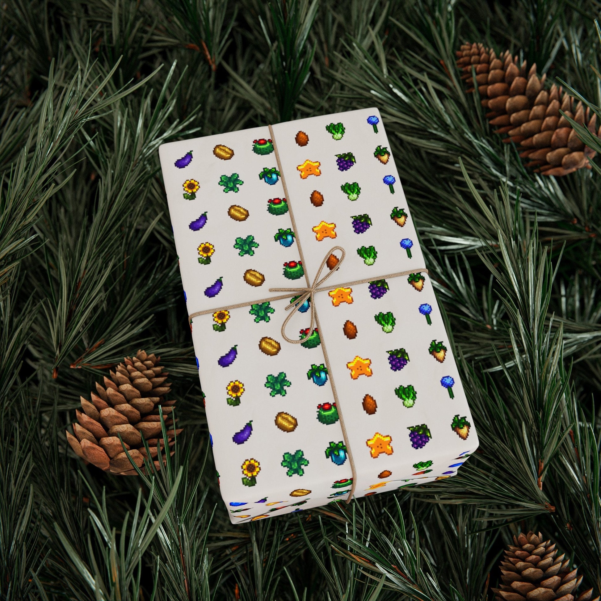 Stardew Valley Crops Wrapping Paper