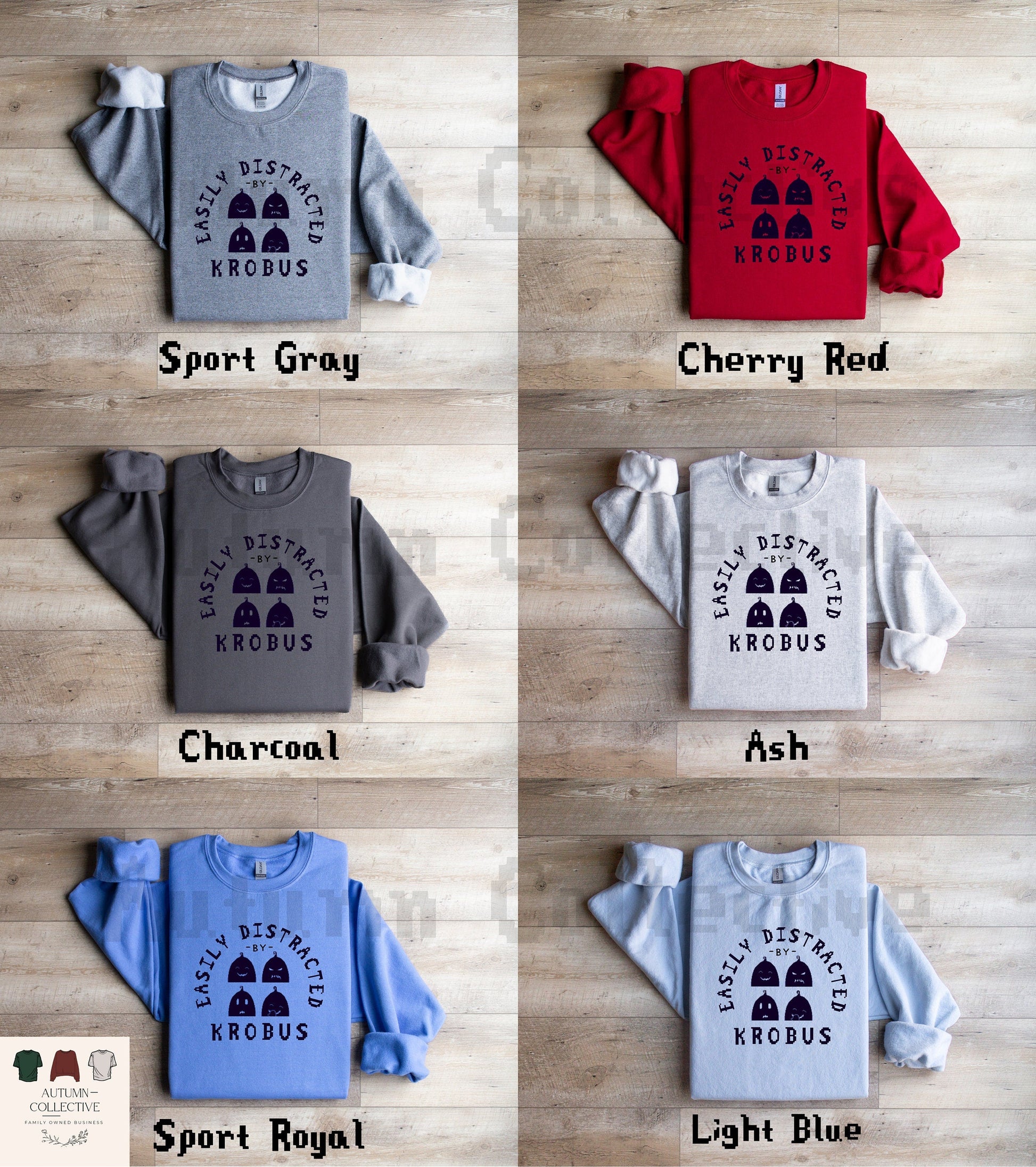 Easily Distracted By Krobus Sweatshirt