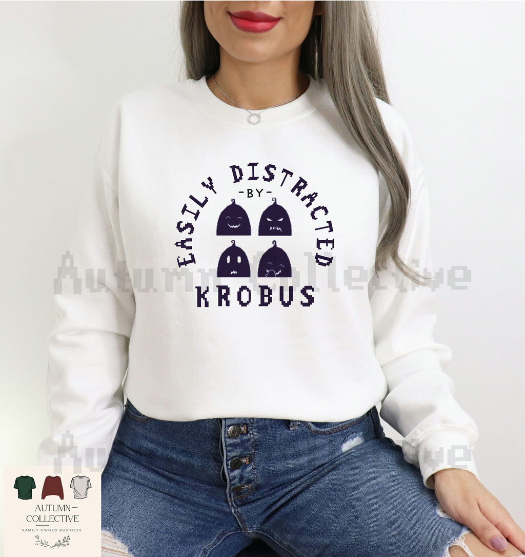 Easily Distracted By Krobus Sweatshirt