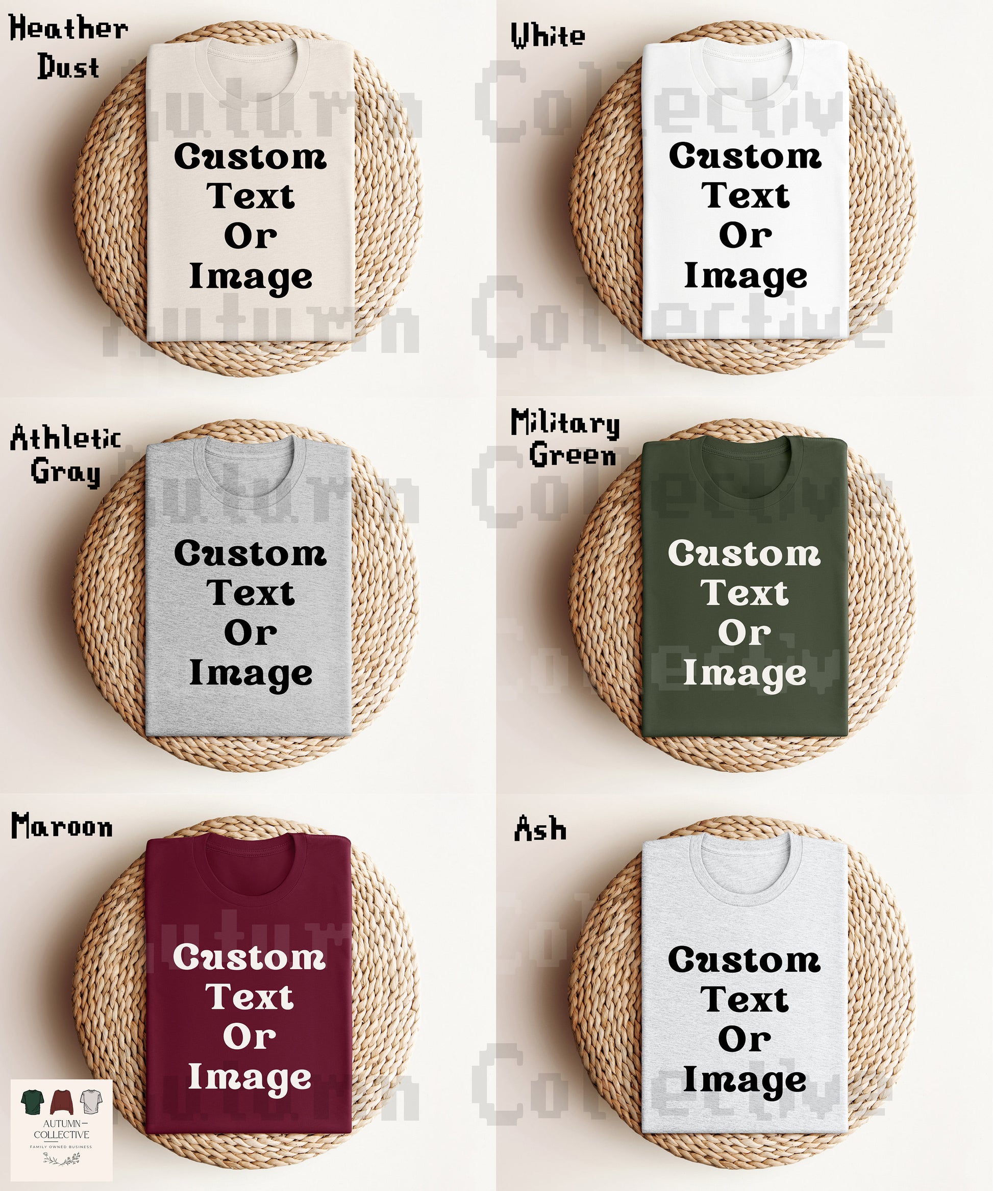 Custom Text or Image