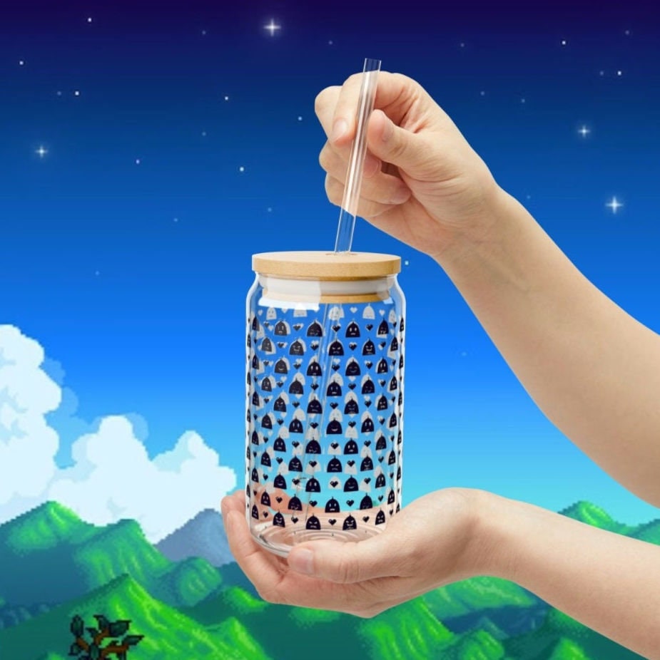 Krobus Sipper Glass Stardew Valley Cup