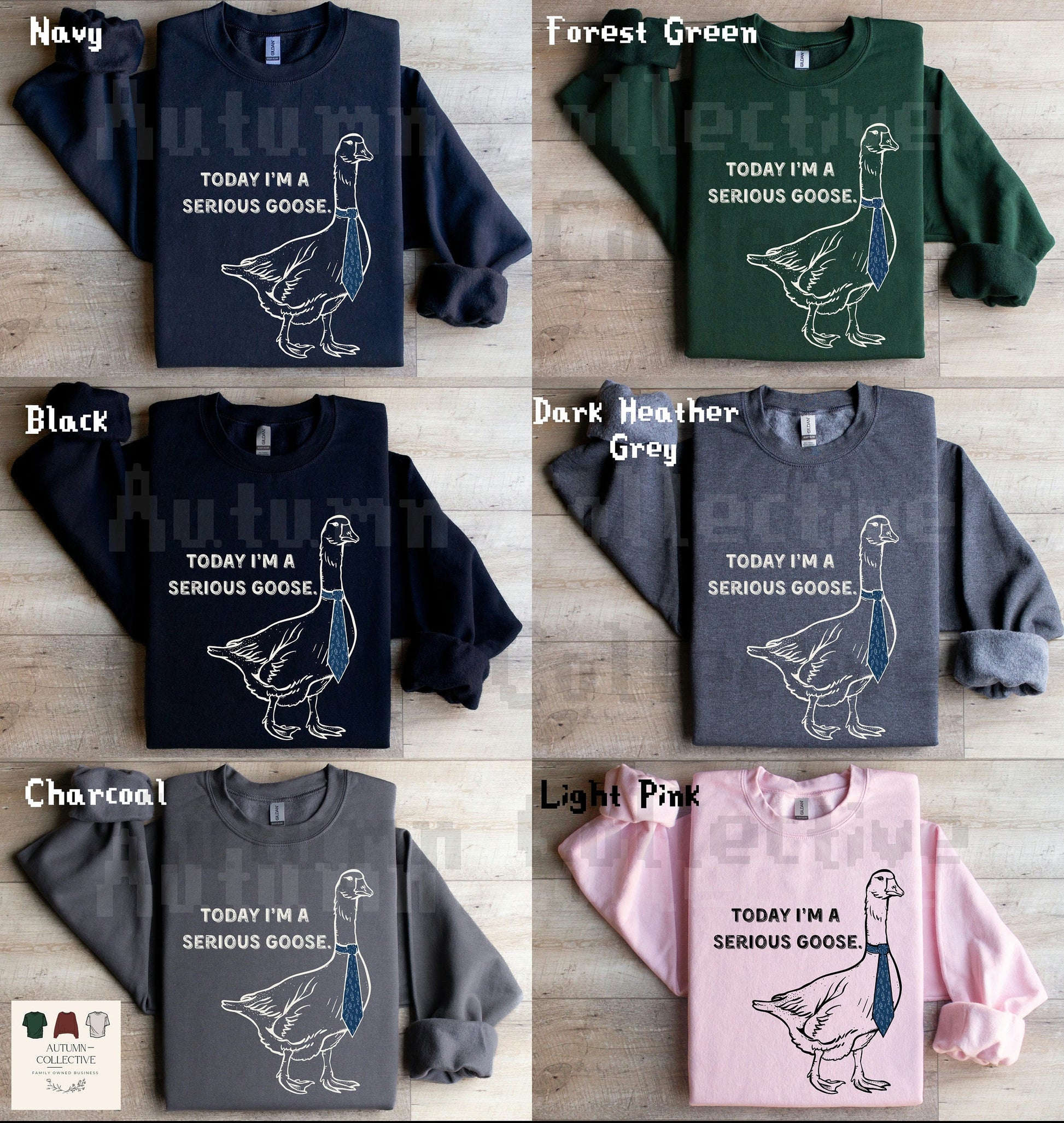 Today I&#39;m a serious goose sweatshirt best seller
unisex crewneck