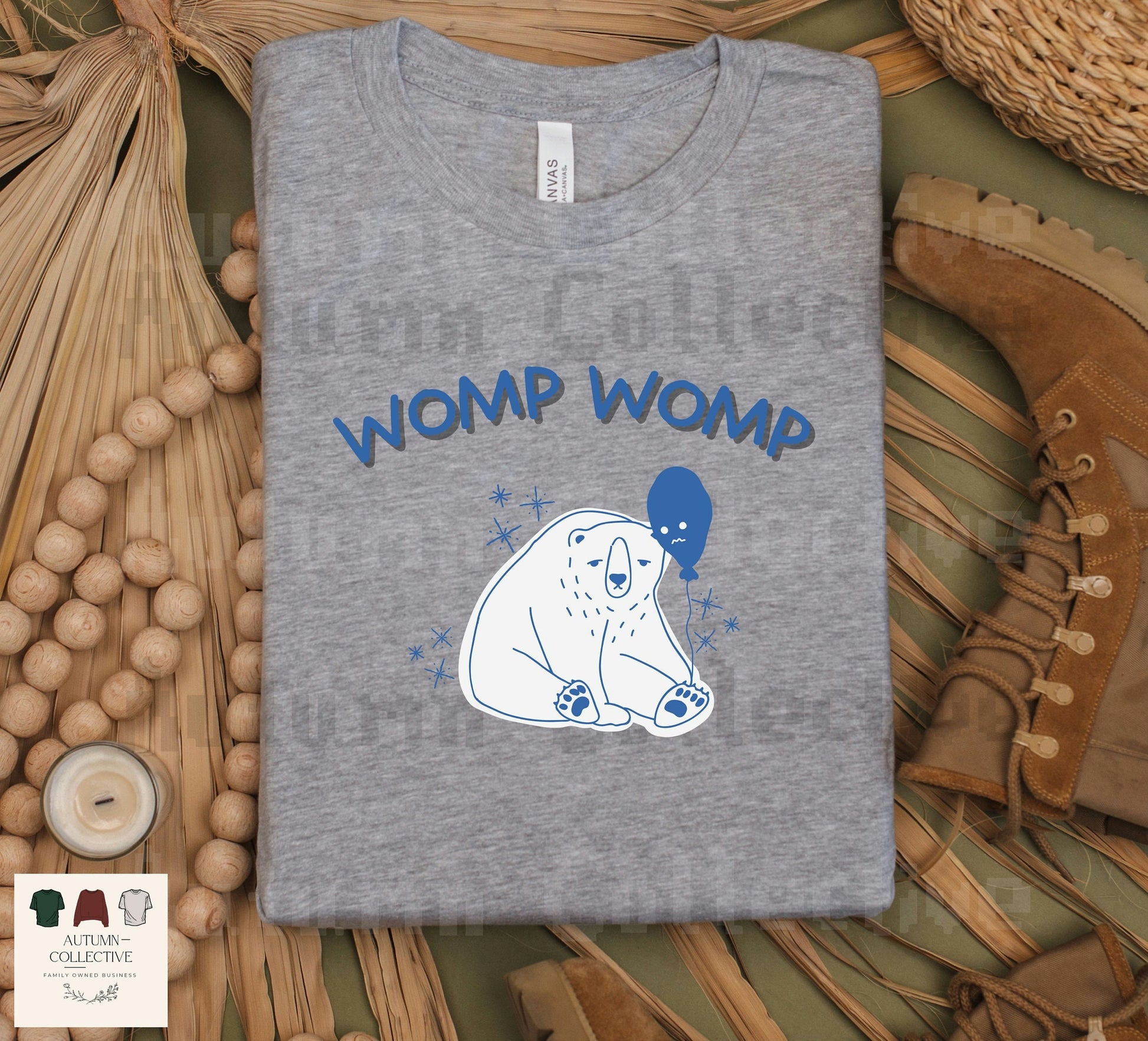 Womp Womp Sad Day Shirt, Unisex Meme Bear TShirt, Funny Womp Shirt, Gift for Him or Her, Mental Health Gift, Funny Birthday Gift for Sibling