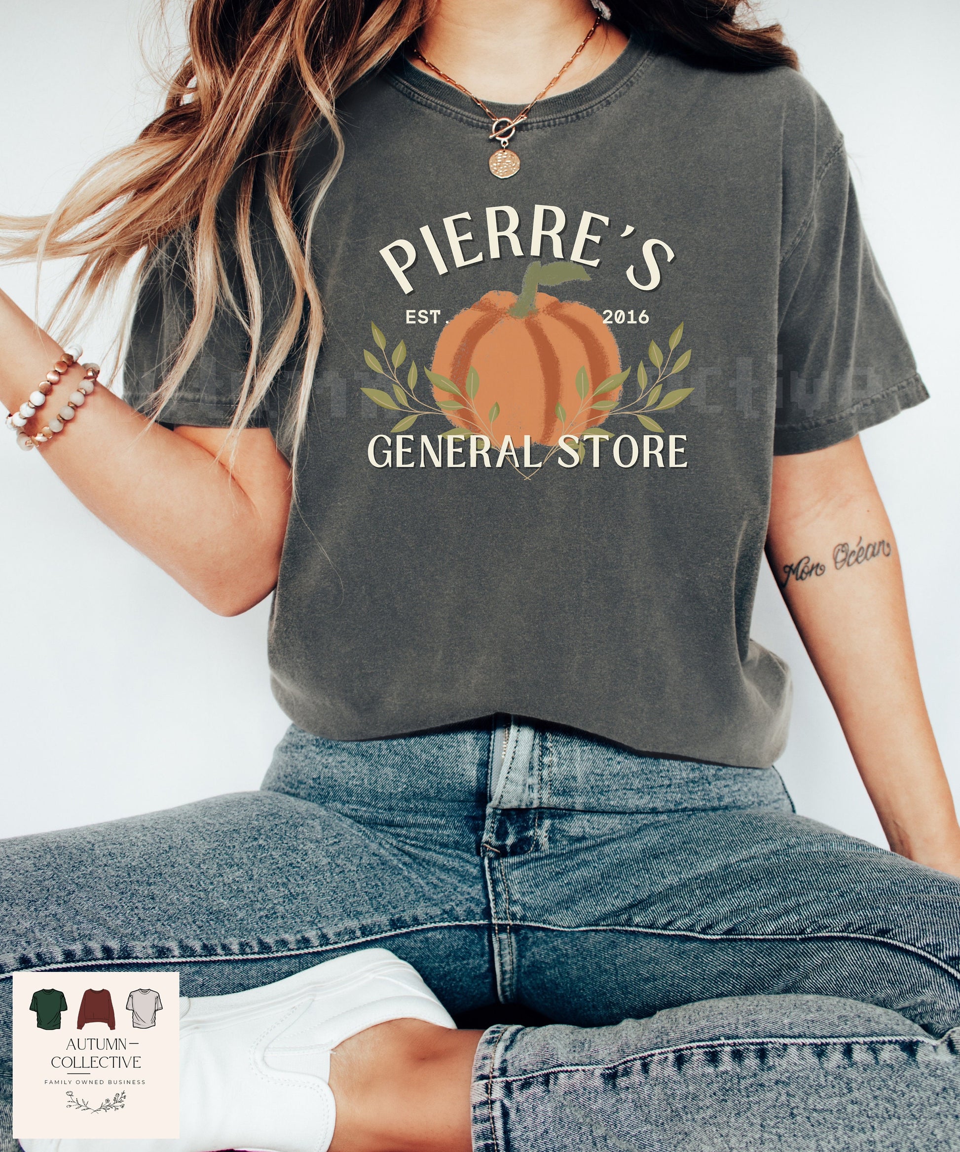 Pierre&#39;s General Store Comfort Colors Brand Tshirt