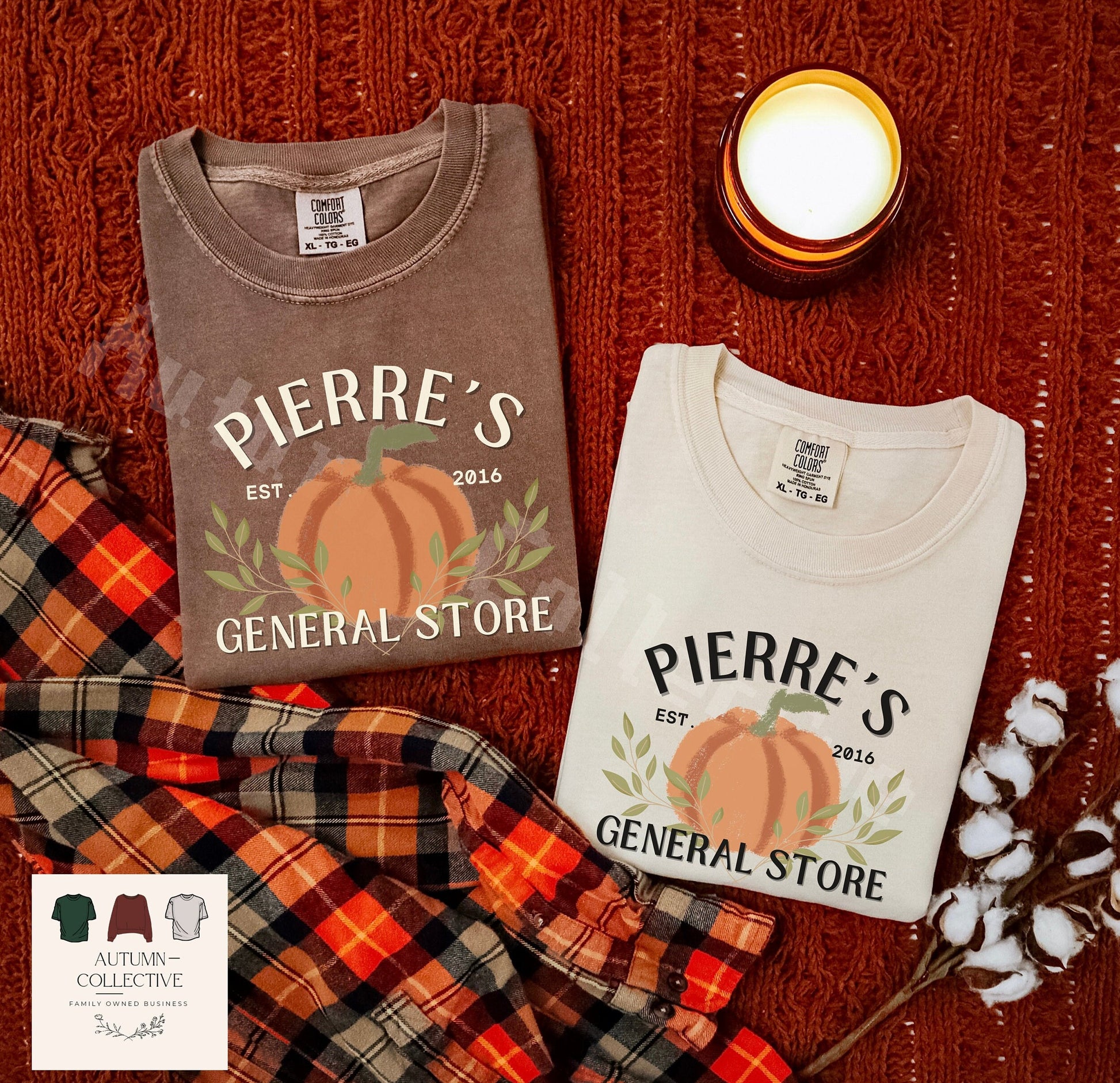Pierre&#39;s General Store Comfort Colors Brand Tshirt