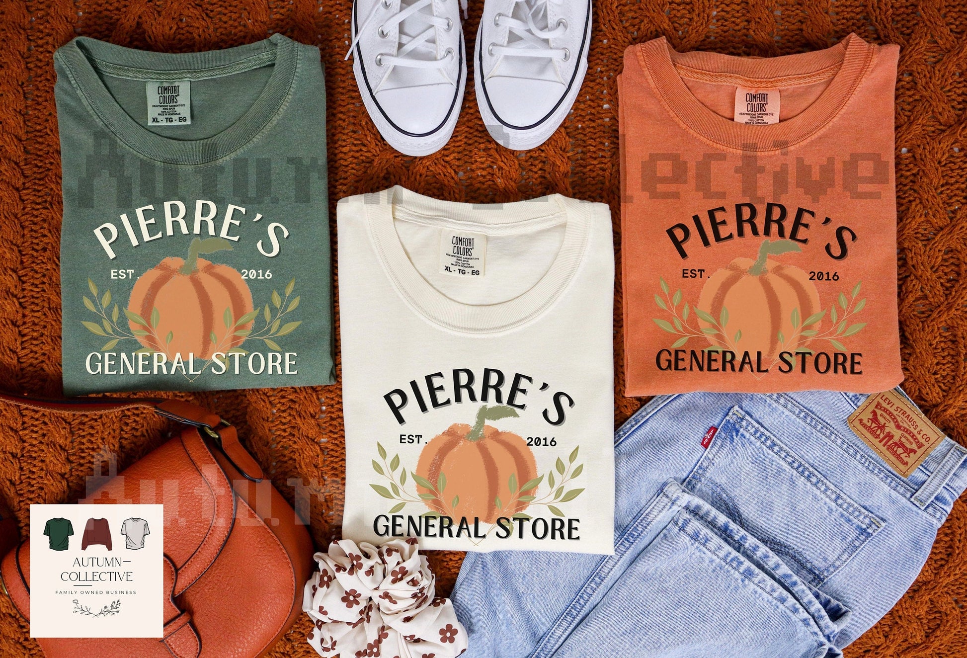 Pierre&#39;s General Store Comfort Colors Brand Tshirt