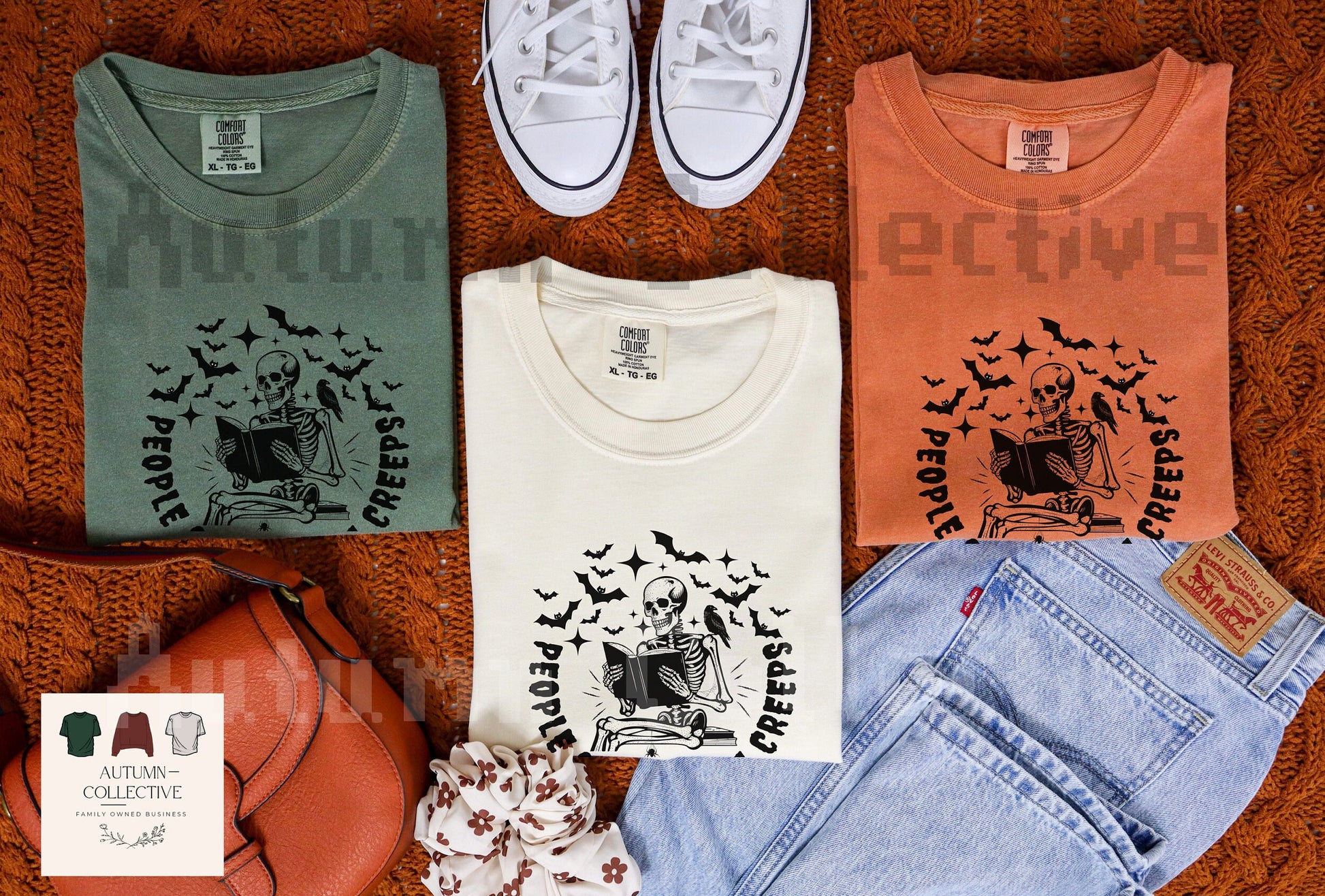 People Give Me The Creeps Sweatshirt, Skeleton Hands Shirt, Witch Vibes Shirt, Spooky Season, Skull Halloween Sweatshirt, Scream Sweatshirt