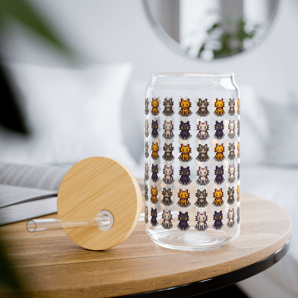 Stardew ValleyCat Stardew Valley Sipper Glass Gift Cat sipper glass