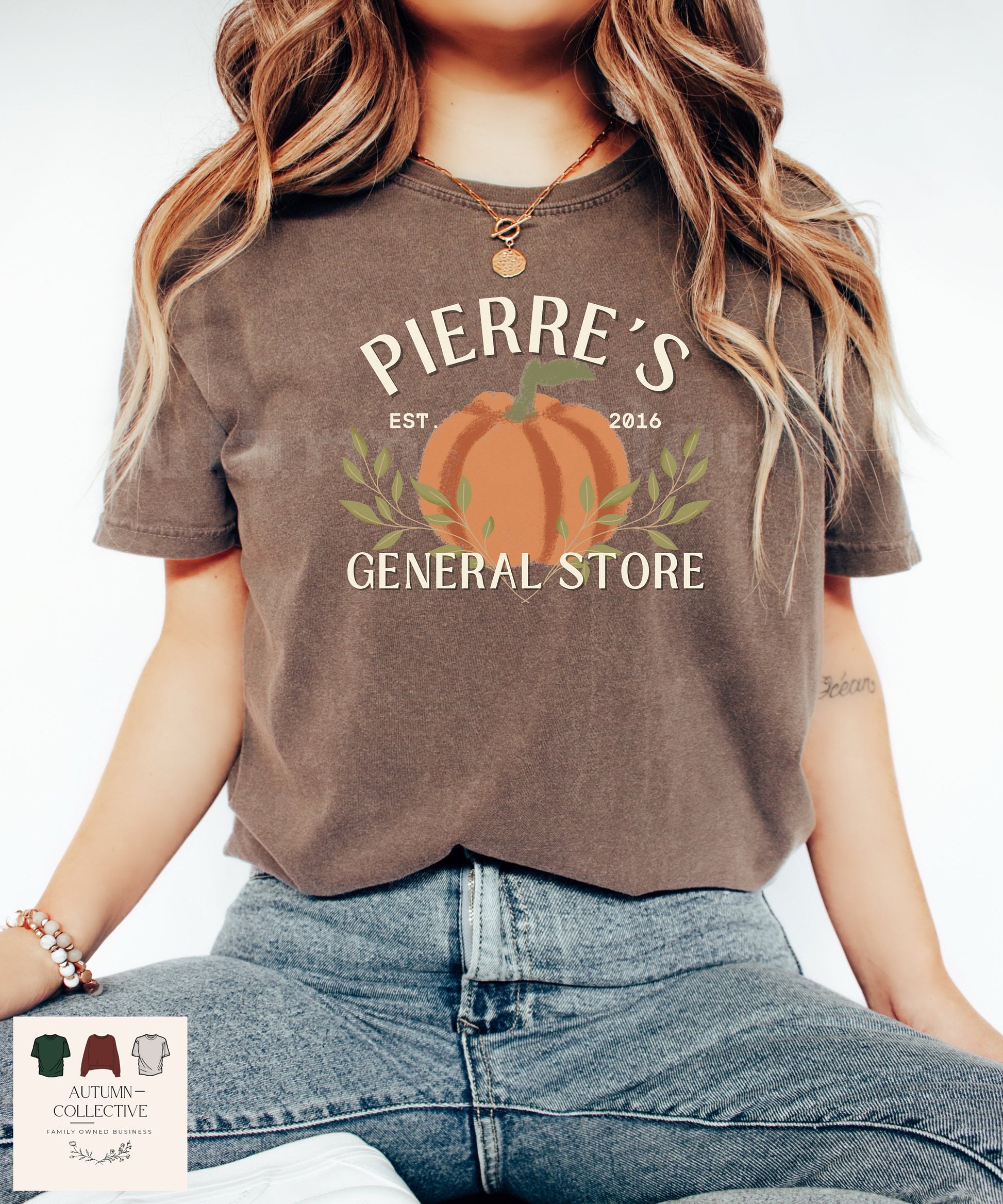 Pierre&#39;s General Store Comfort Colors Brand Tshirt