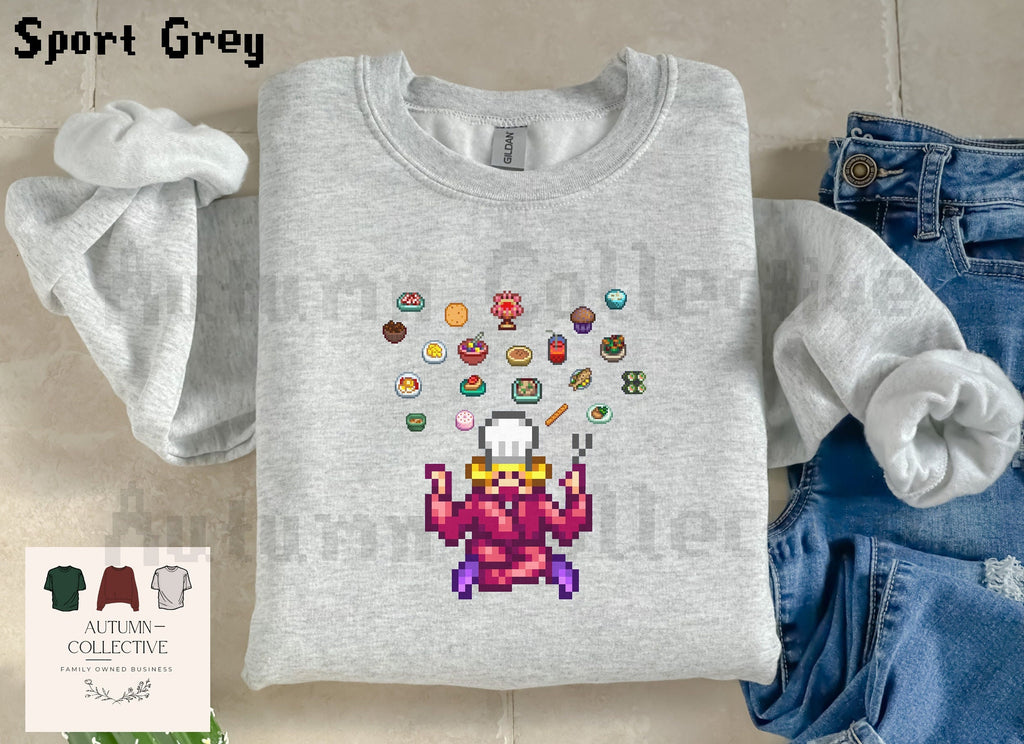 Queen of Sauce Stardew Valley Sweatshirt