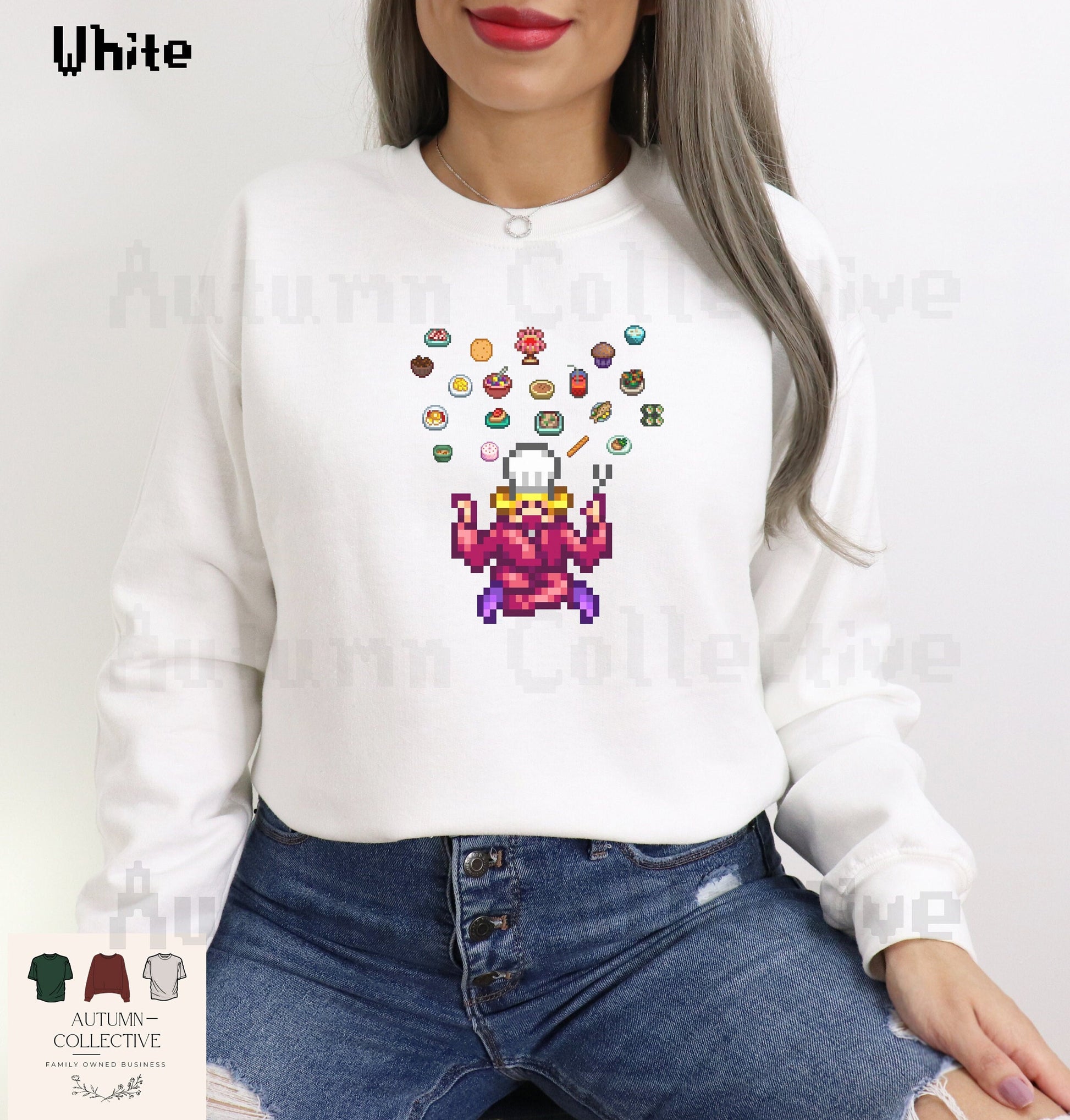 Queen of Sauce Stardew Valley Sweatshirt