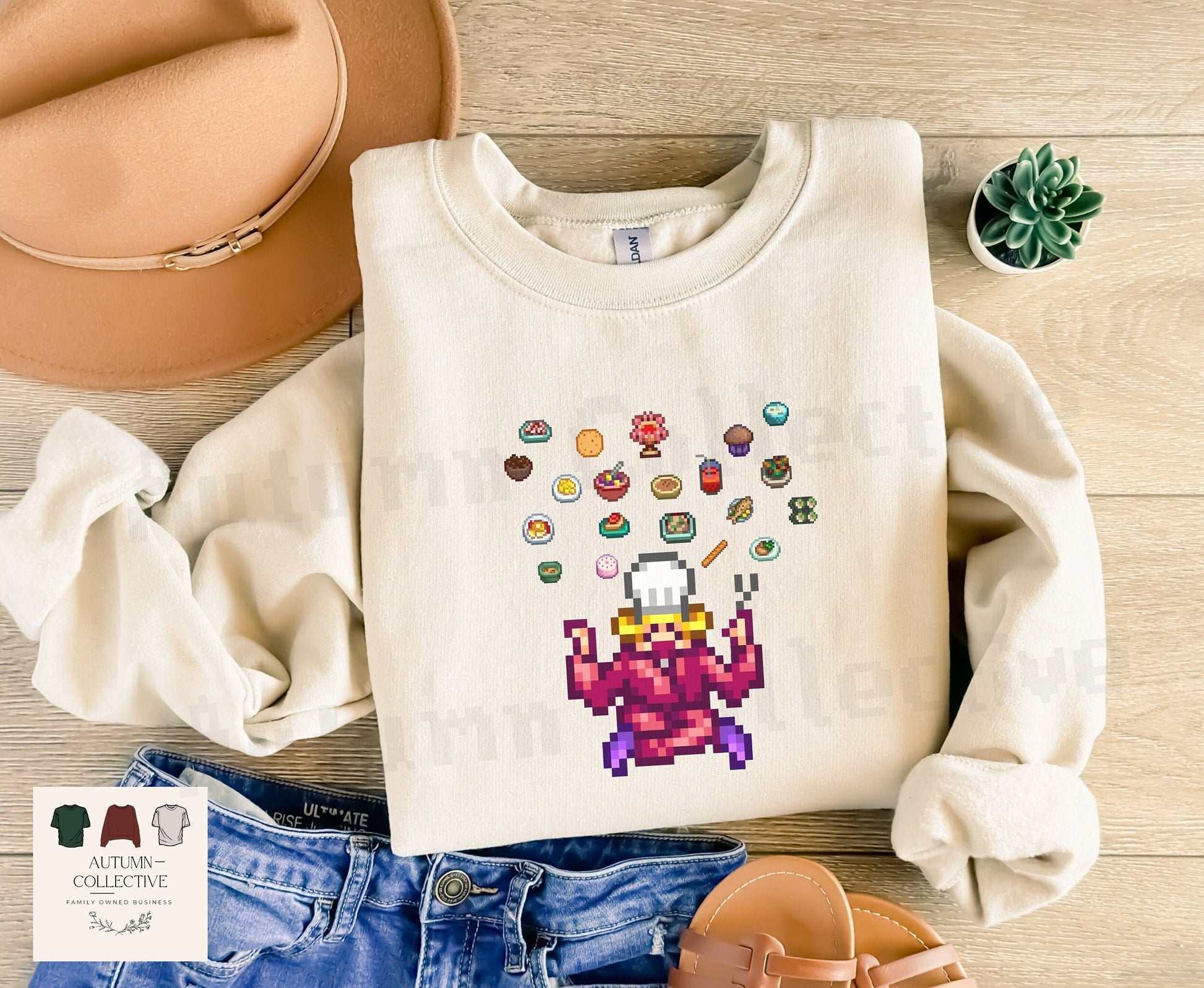 Queen of Sauce Stardew Valley Sweatshirt