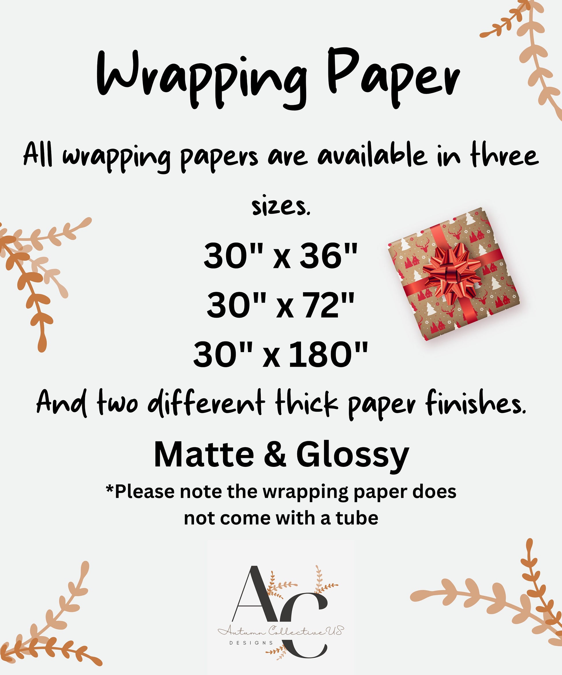 Wrapping Paper Info