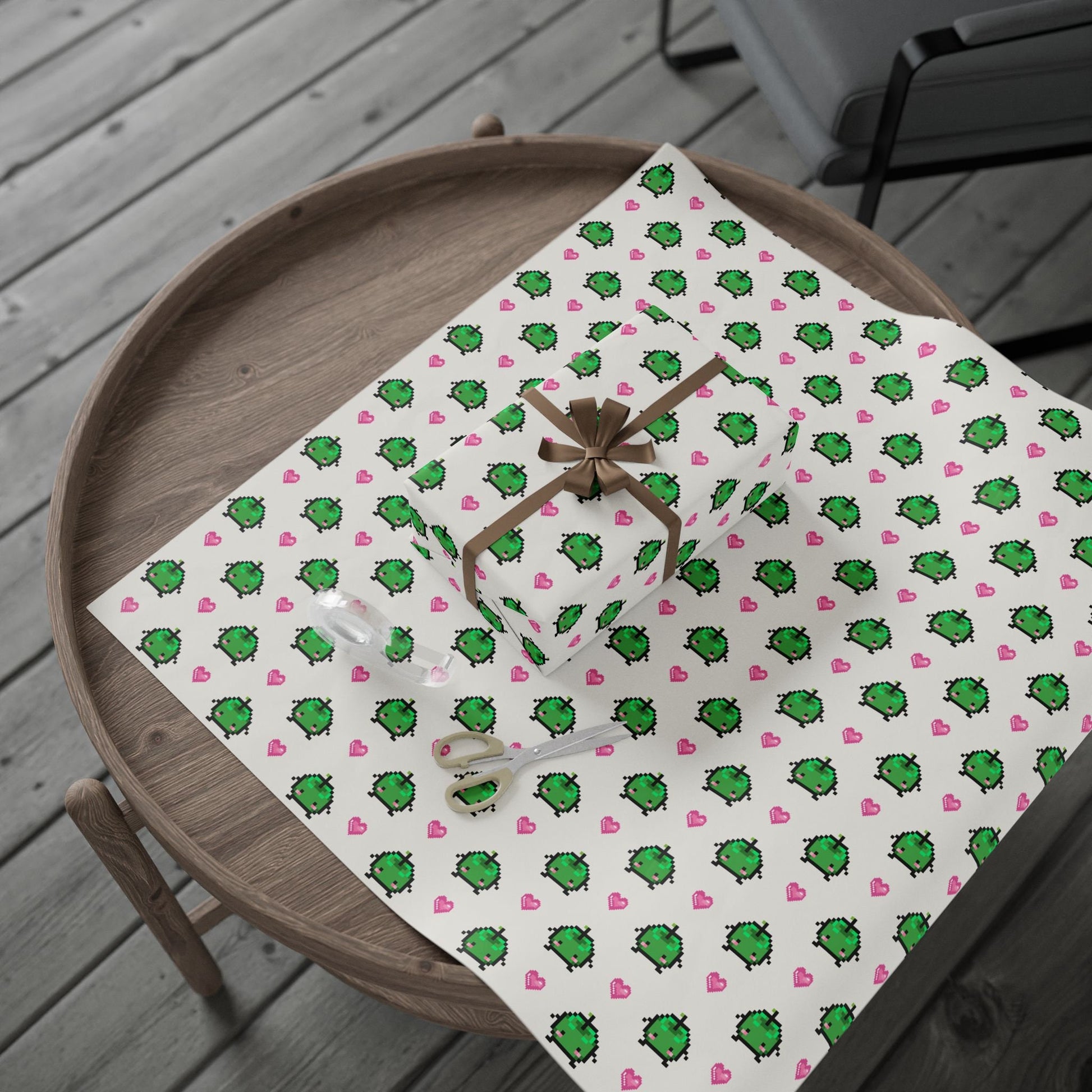 Stardew Valley Junimo Wrapping Paper for Birthdays, Christmas or Valentines Day