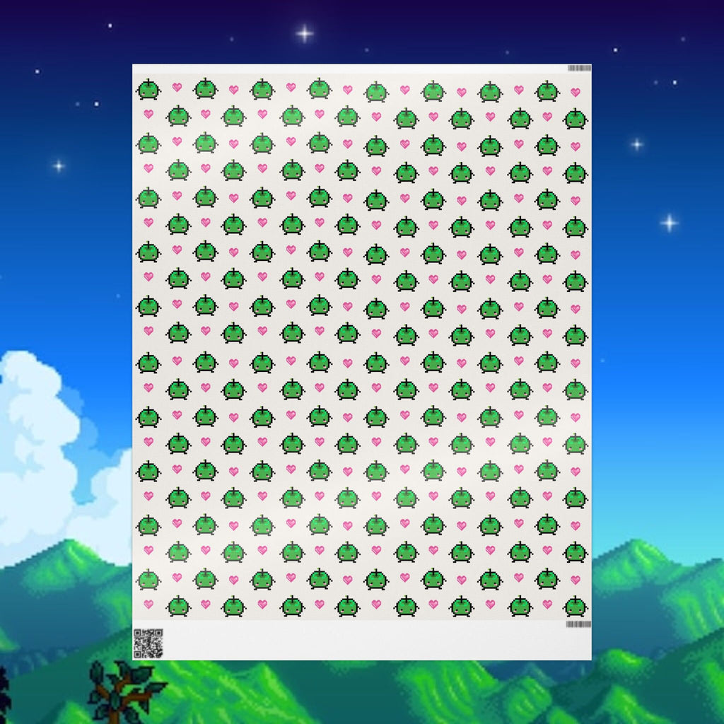 Stardew Valley Junimo Wrapping Paper for Birthdays, Christmas or Valentines Day