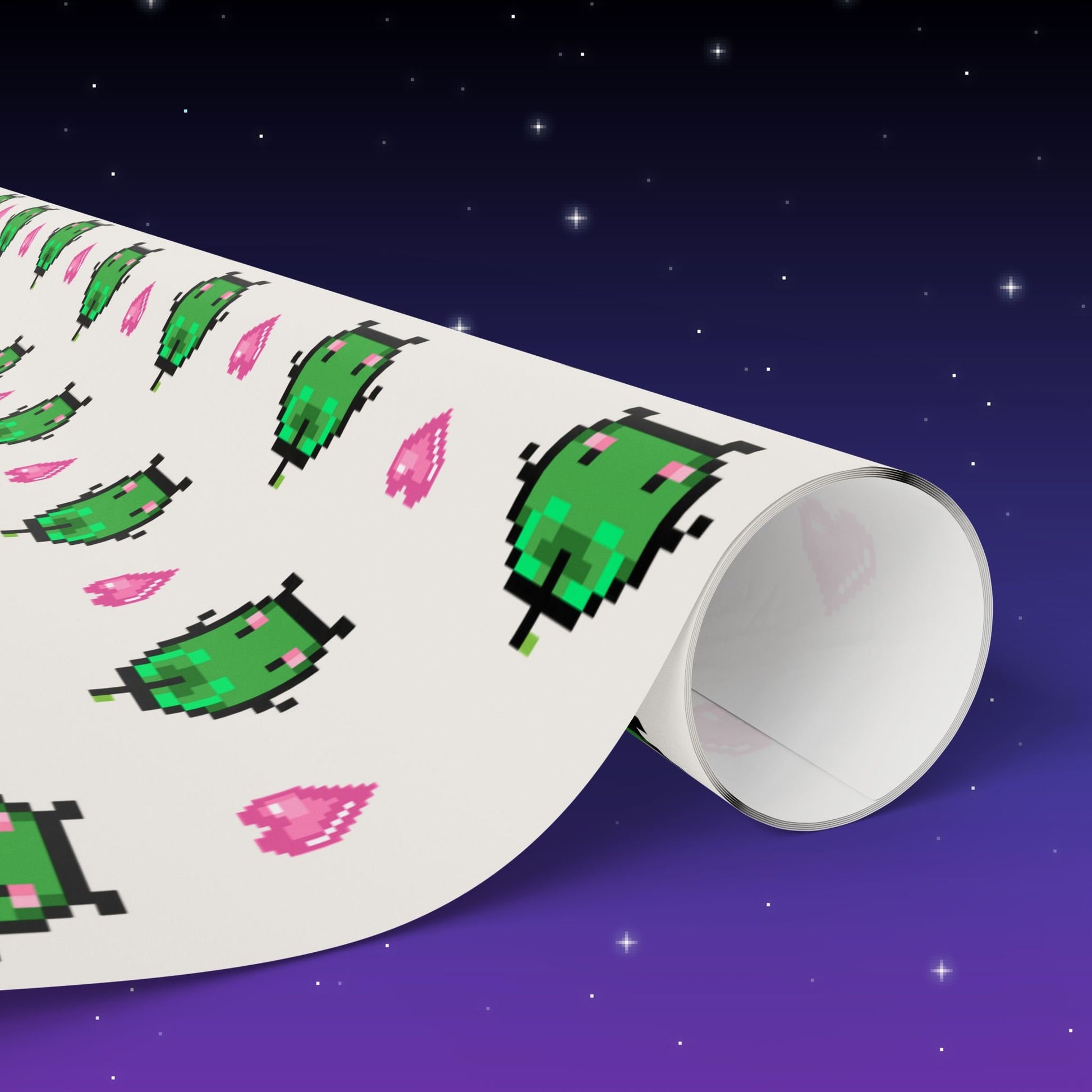 Stardew Valley Junimo Wrapping Paper for Birthdays, Christmas or Valentines Day
